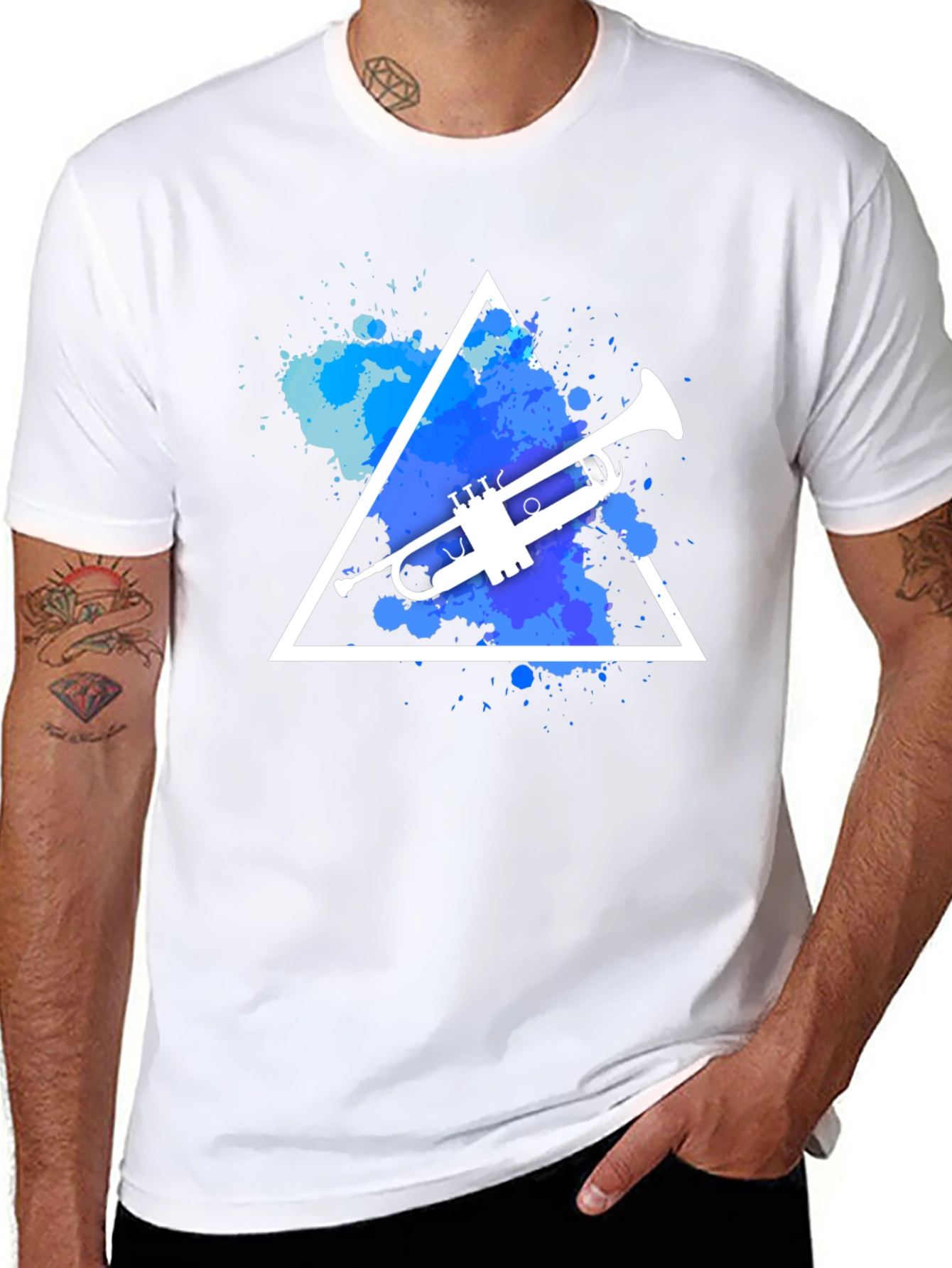 Cool Trumpet Graphic Tee