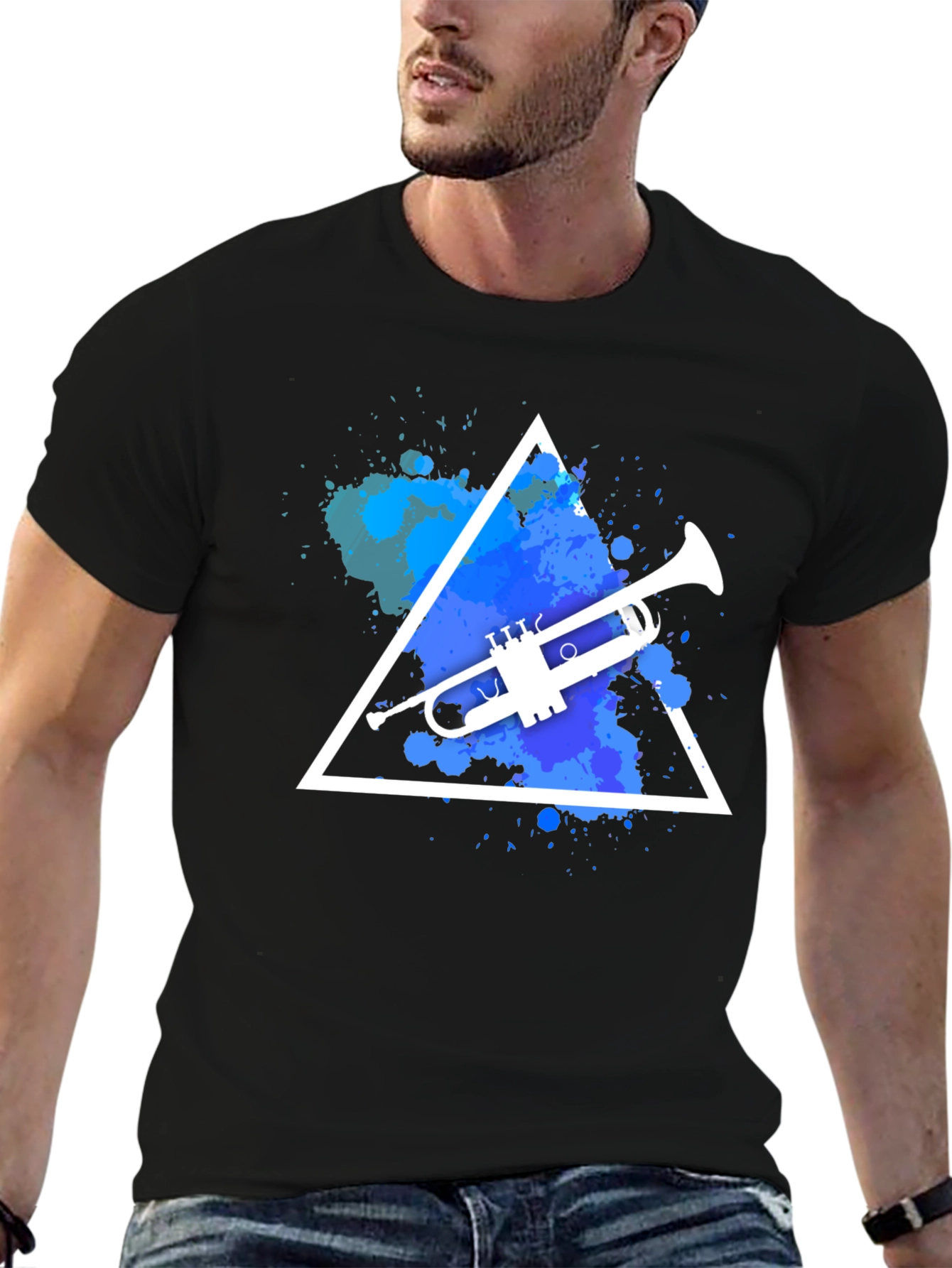 Cool Trumpet Graphic Tee