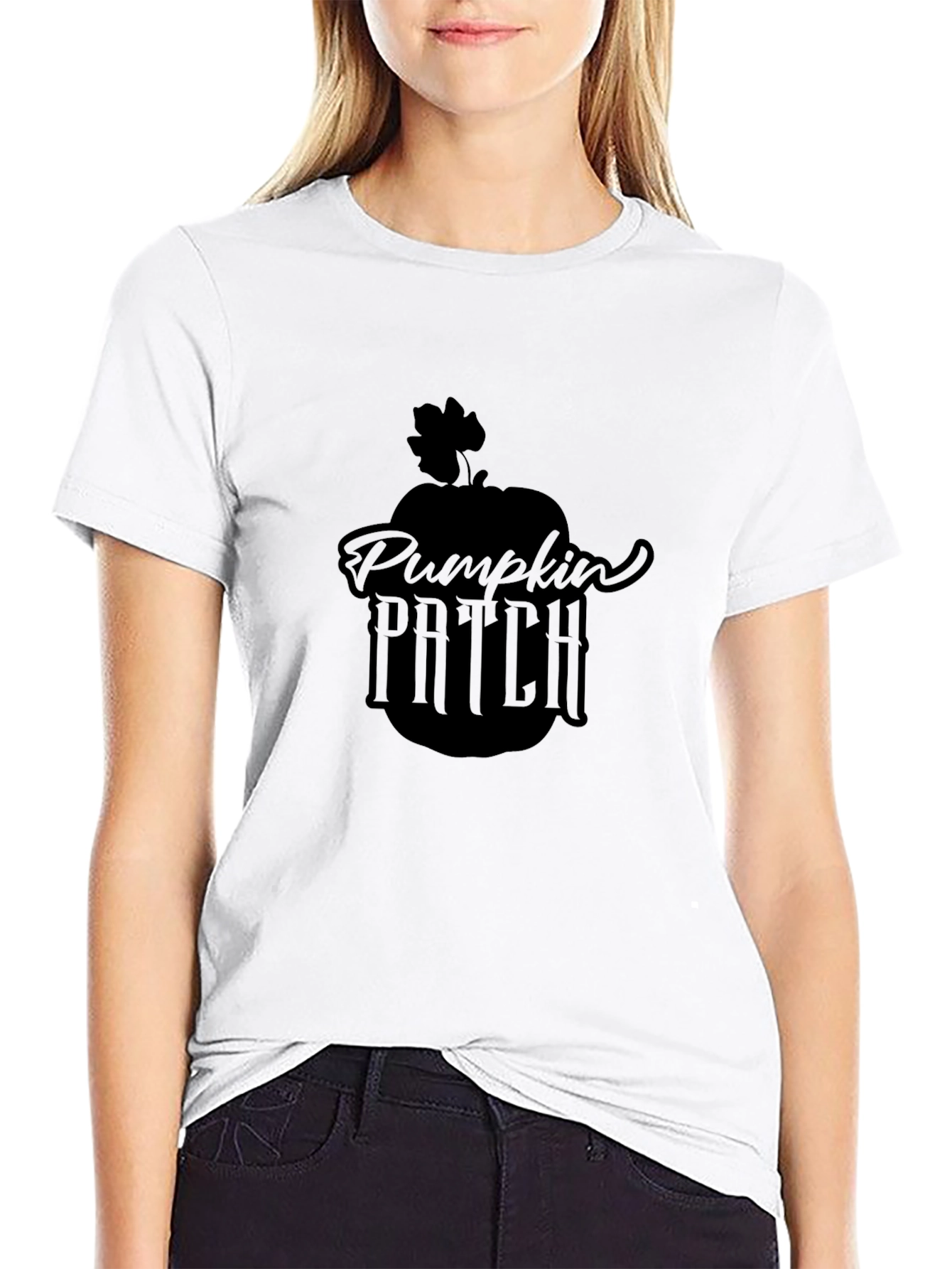 Pumpkin Patch Graphic T-Shirt - Halloween Style
