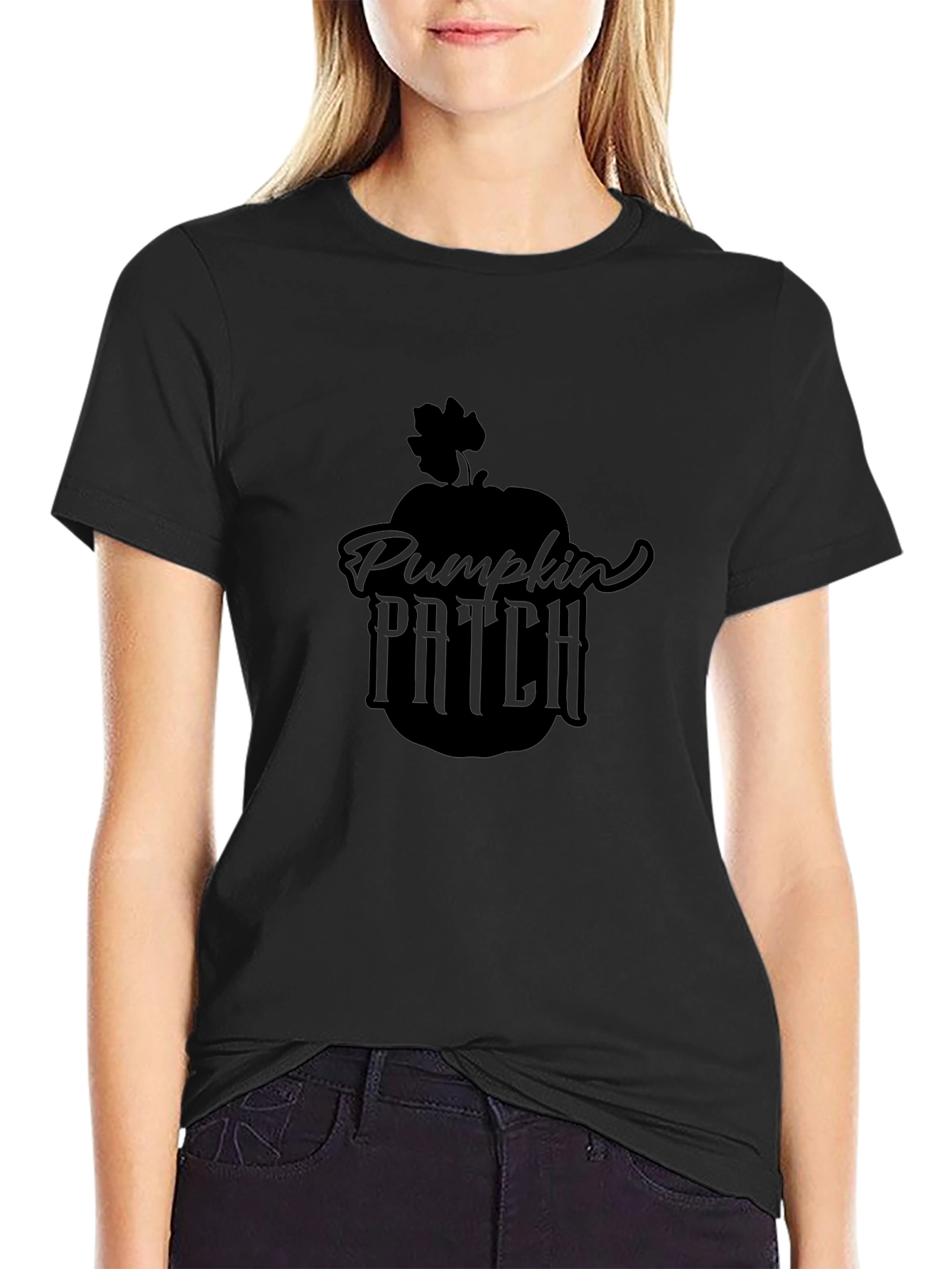 Pumpkin Patch Graphic T-Shirt - Halloween Style