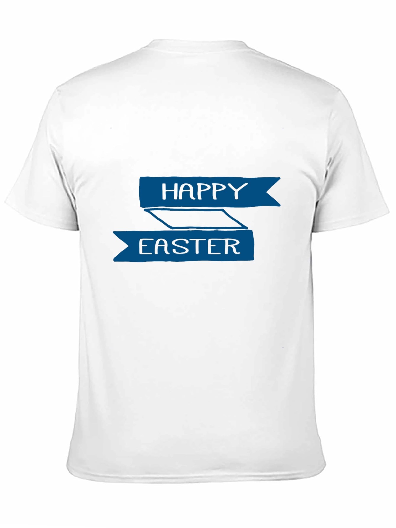 Happy Easter Black T-Shirt | Festive Holiday Apparel