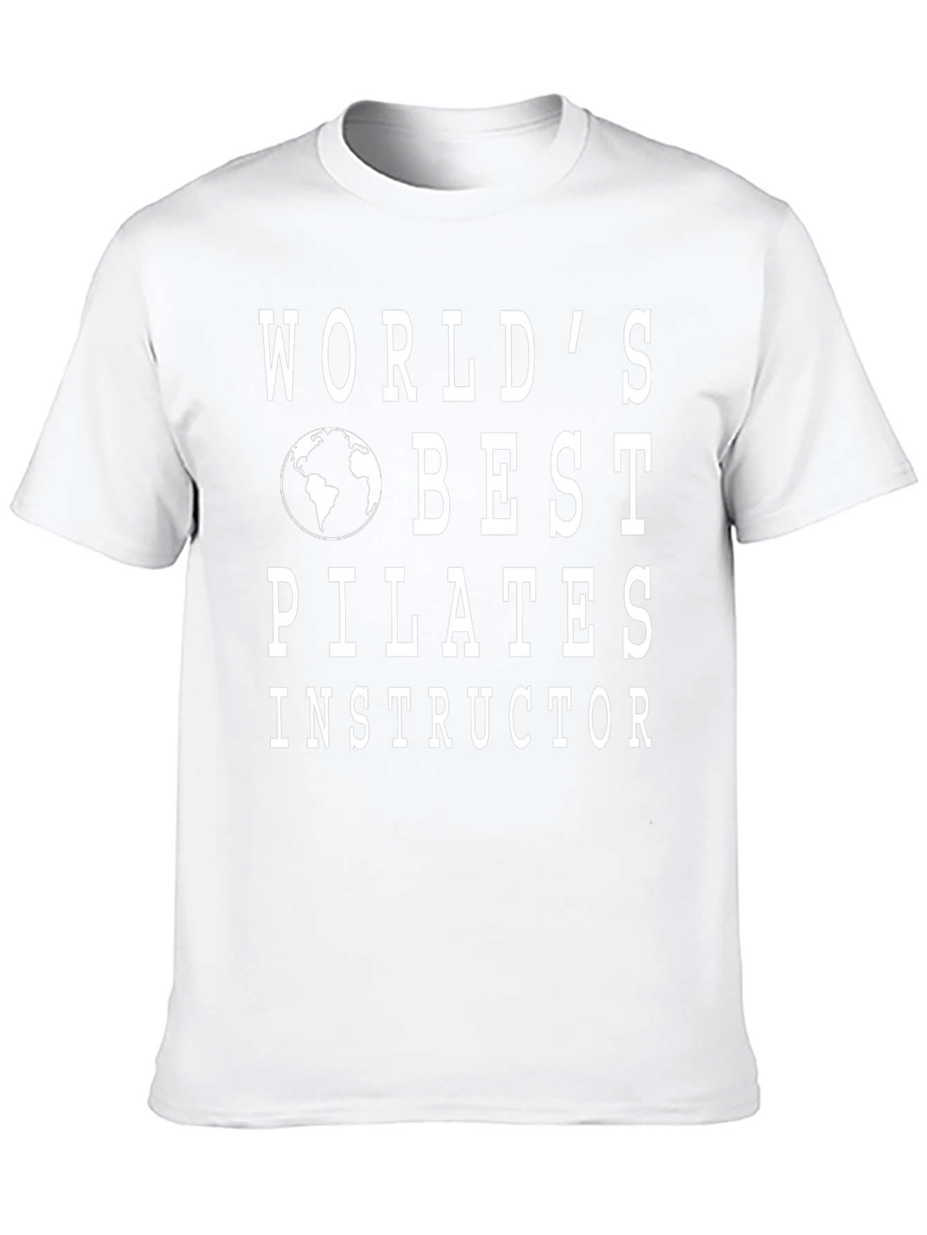 Worlds Best Pilates Instructor T-Shirt - Black
