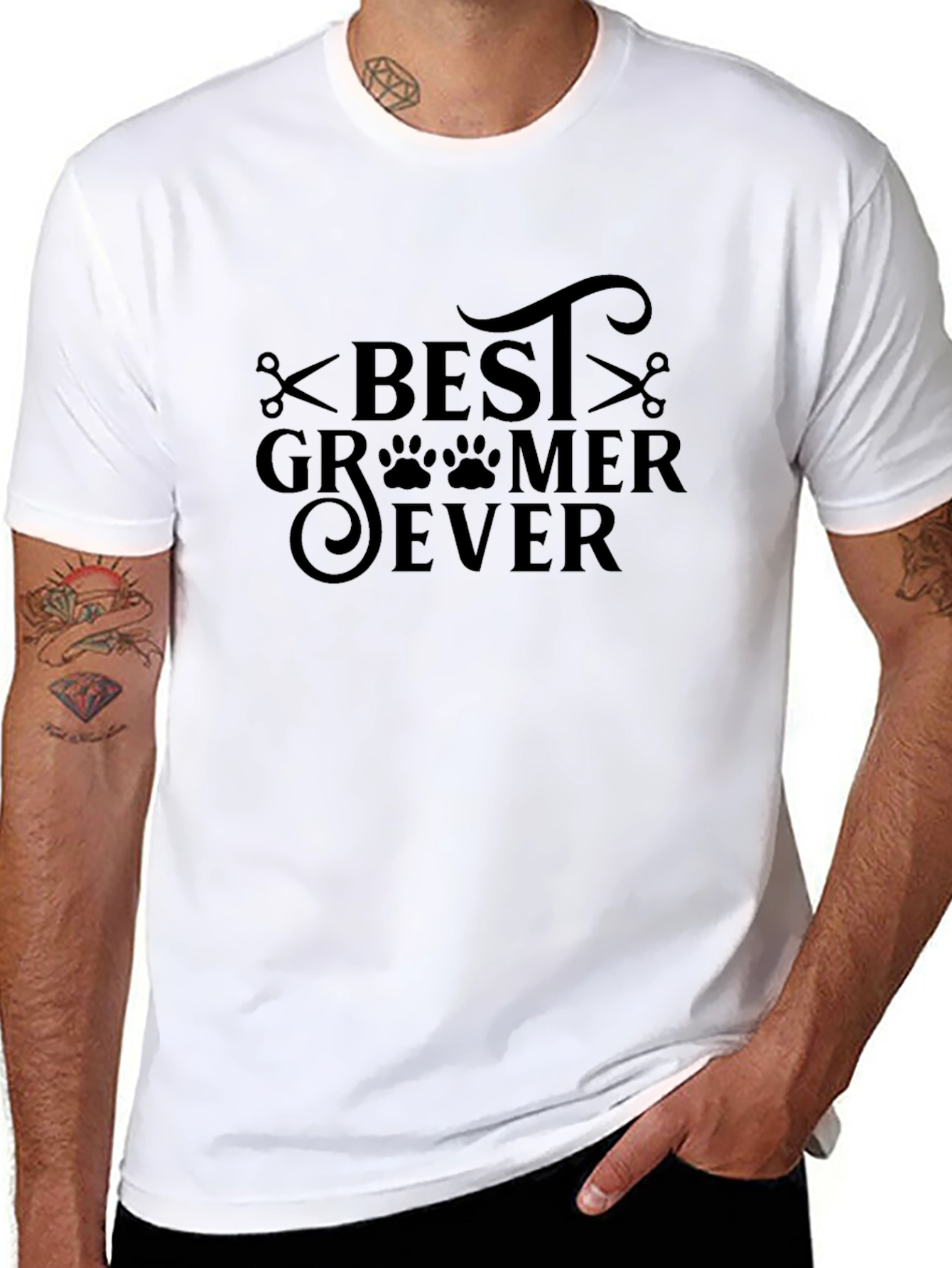 Best Groomer Ever T-Shirt | Pet Lover Apparel