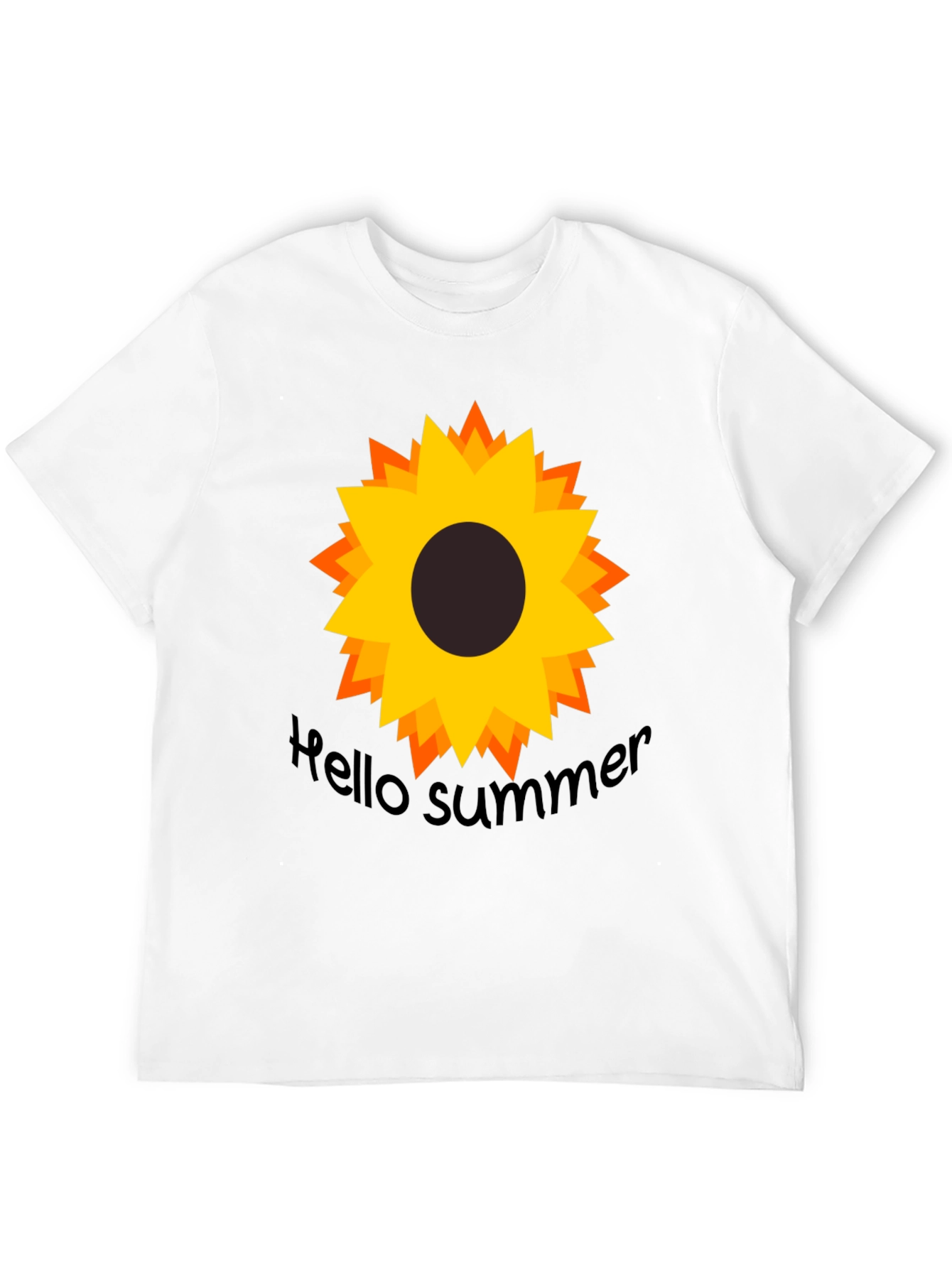 Sunflower Hello Summer Graphic Tee