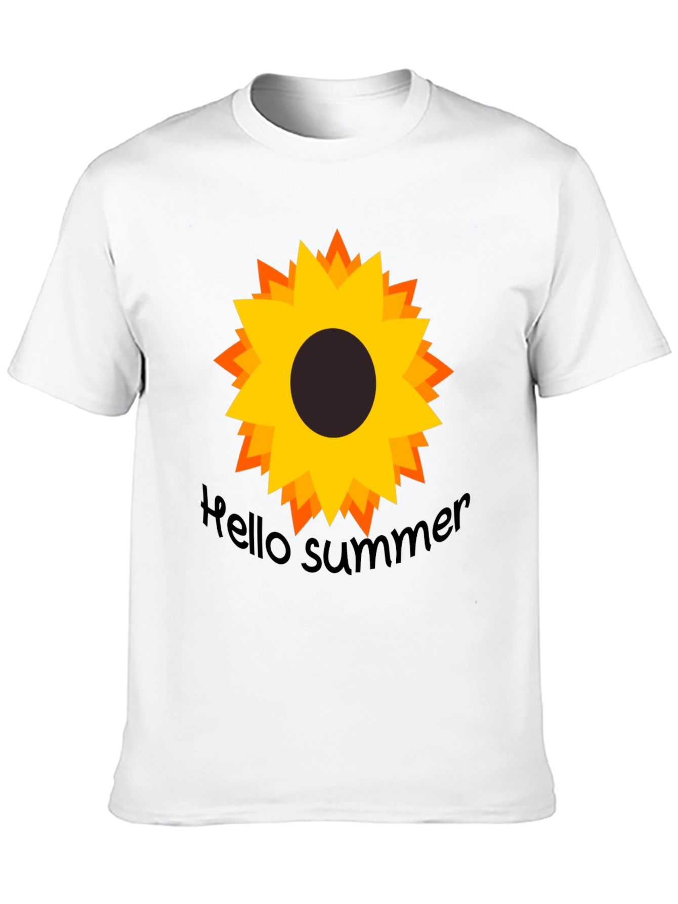 Sunflower Hello Summer Graphic Tee