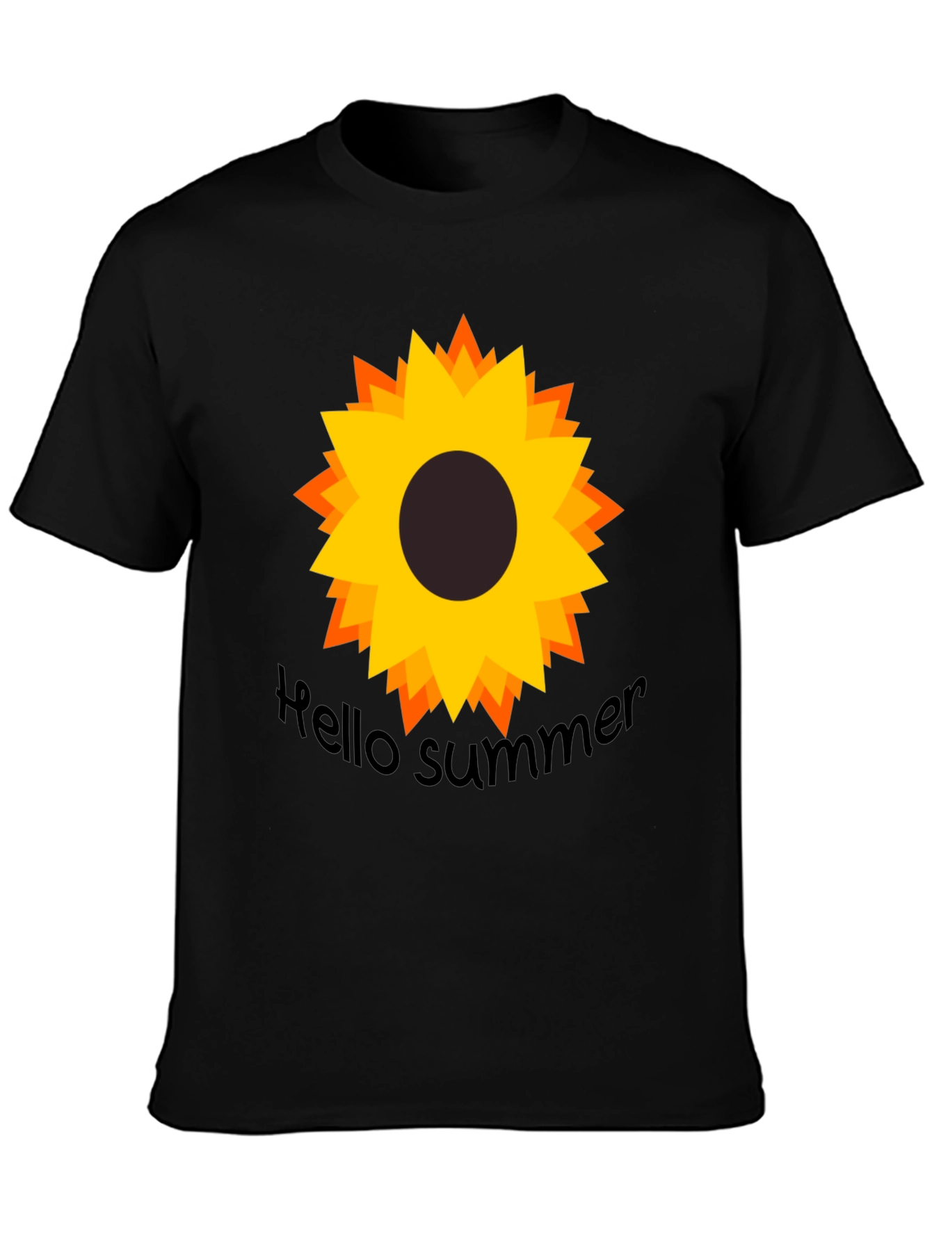 Sunflower Hello Summer Graphic Tee