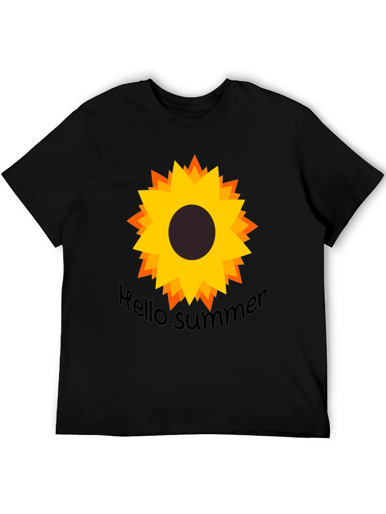 Sunflower Hello Summer Graphic Tee