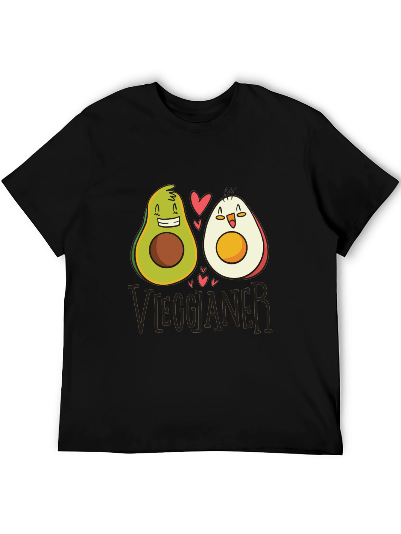 Avocado & Egg Couple Graphic Tee