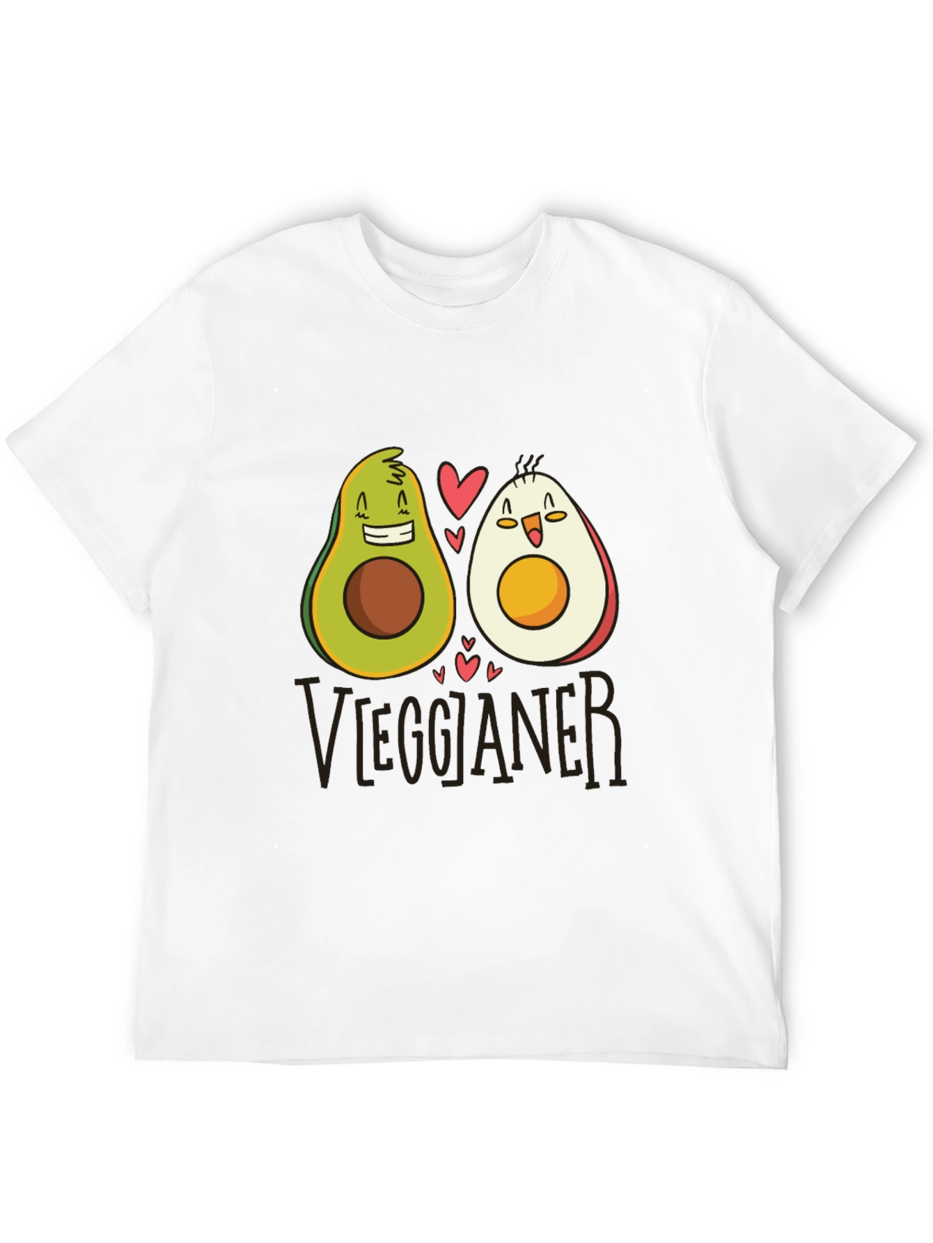 Avocado & Egg Couple Graphic Tee