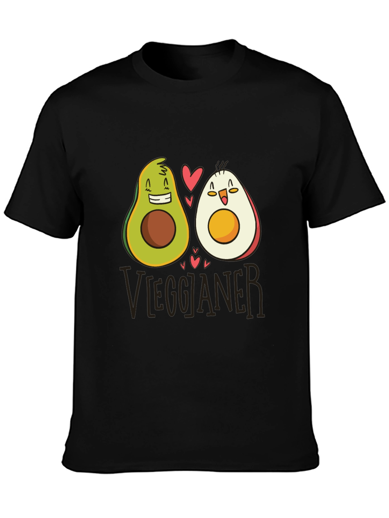 Avocado & Egg Couple Graphic Tee