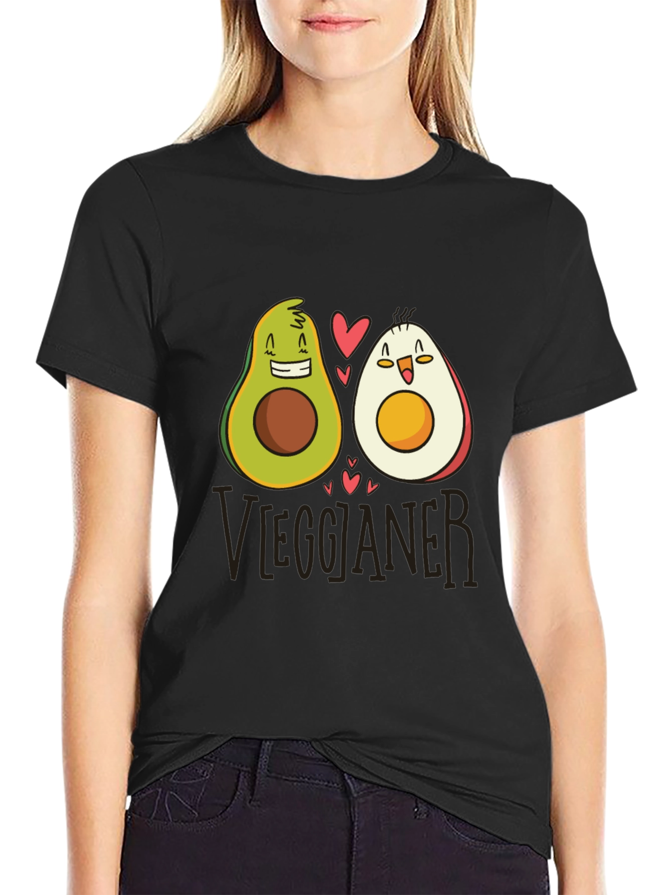 Avocado & Egg Couple Graphic Tee
