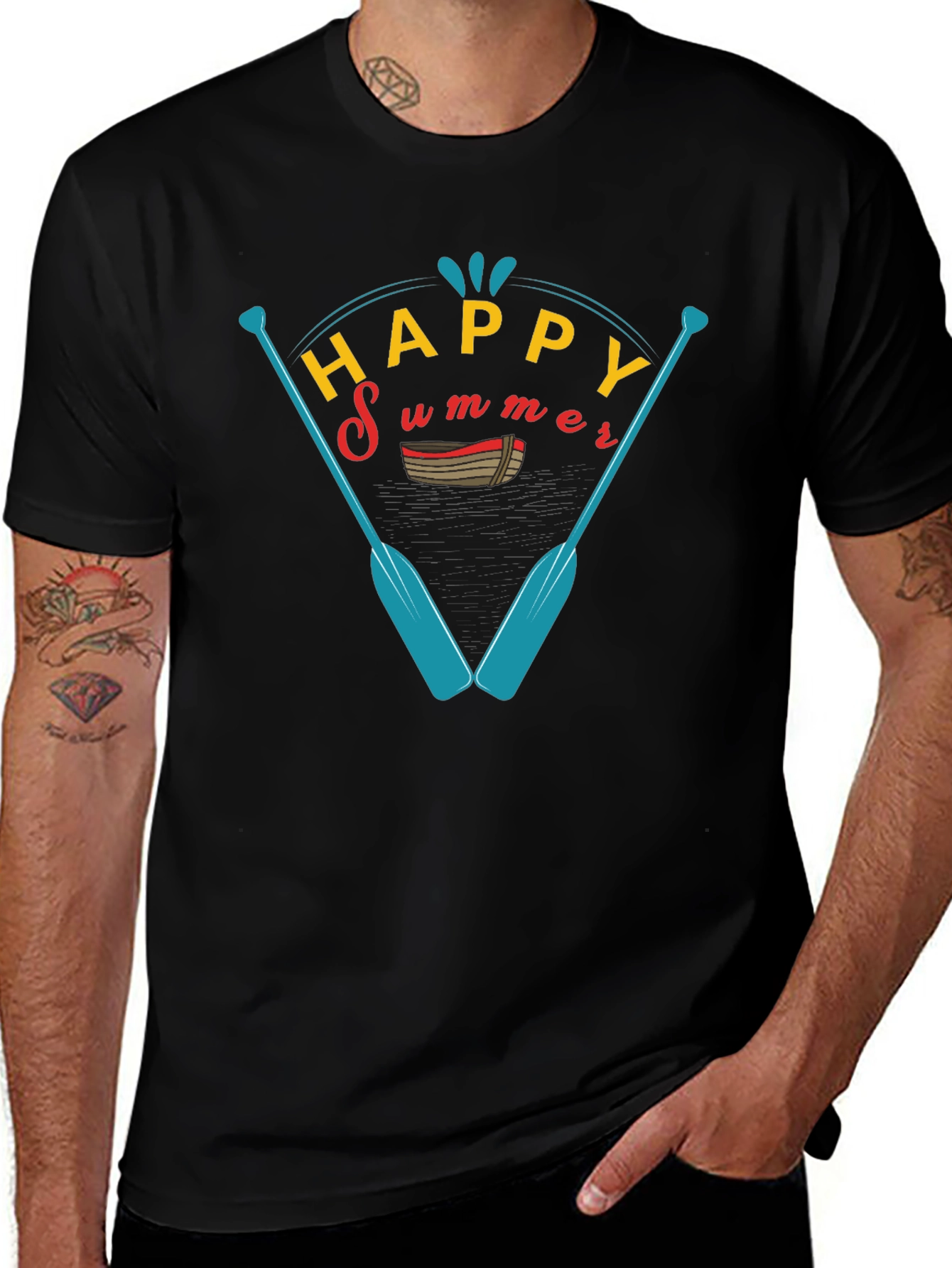Happy Summer Boating T-Shirt