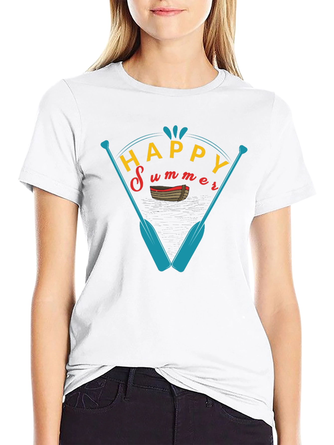 Happy Summer Boating T-Shirt