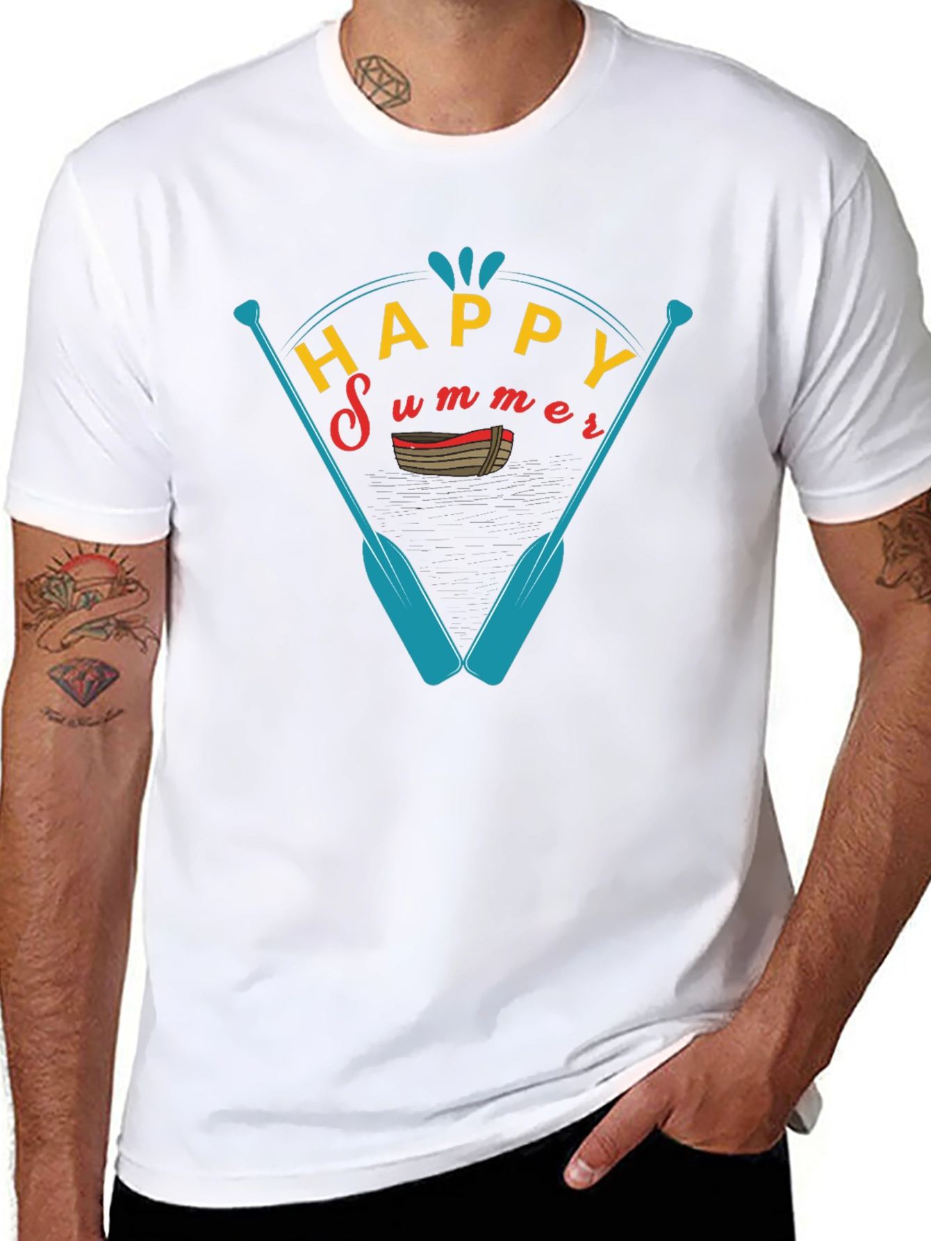 Happy Summer Boating T-Shirt