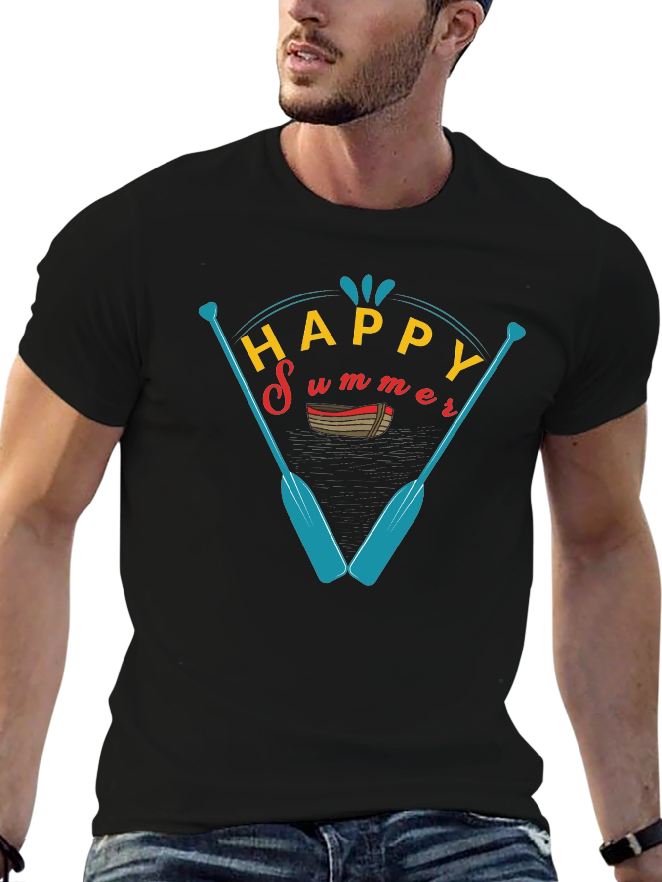 Happy Summer Boating T-Shirt