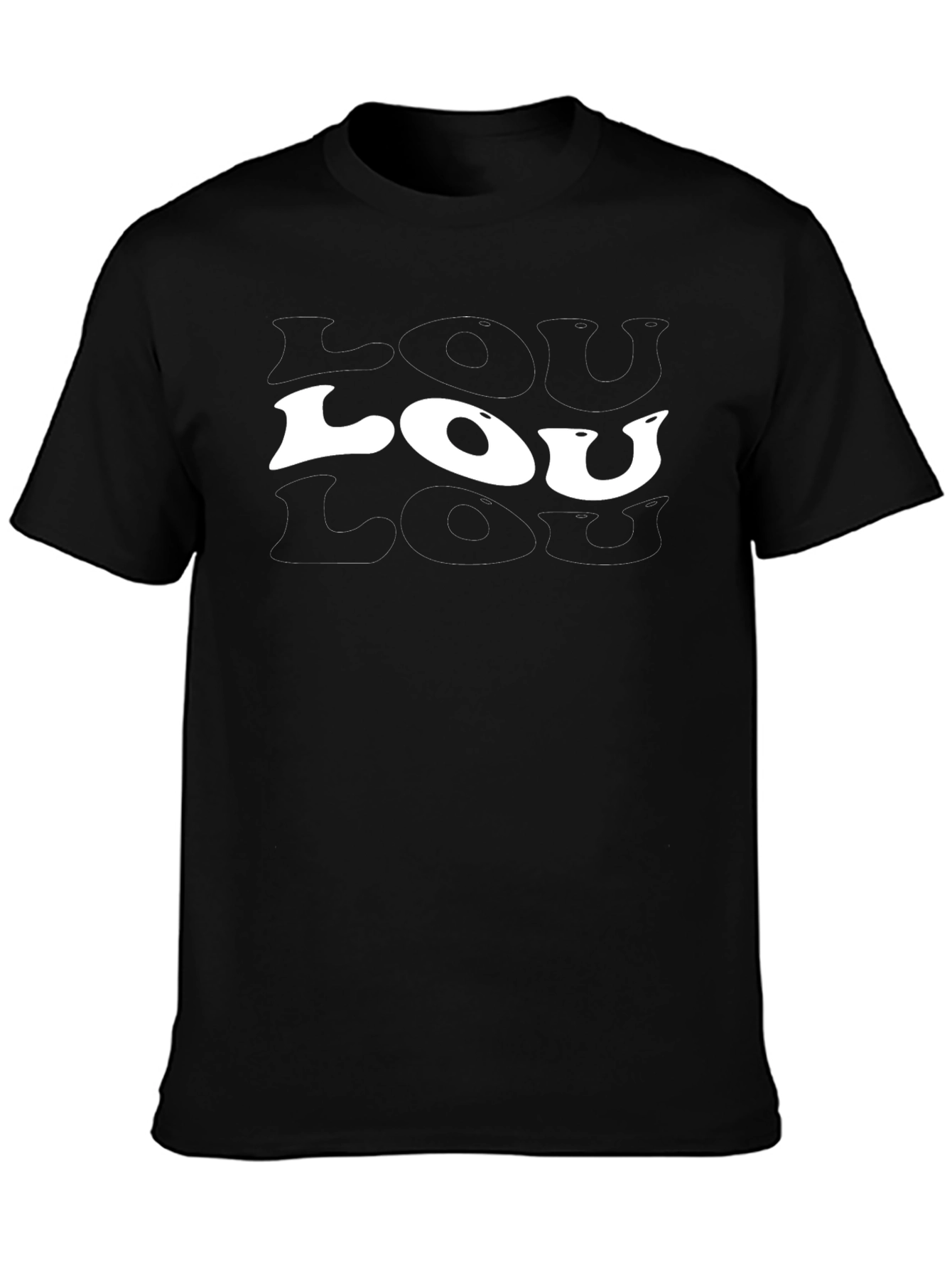 Lou T-Shirt - Retro Graphic Tee