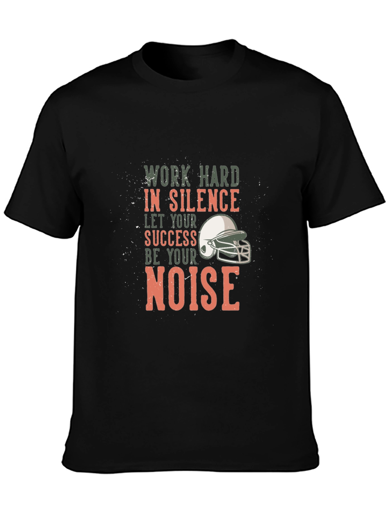 Work Hard in Silence Graphic T-Shirt