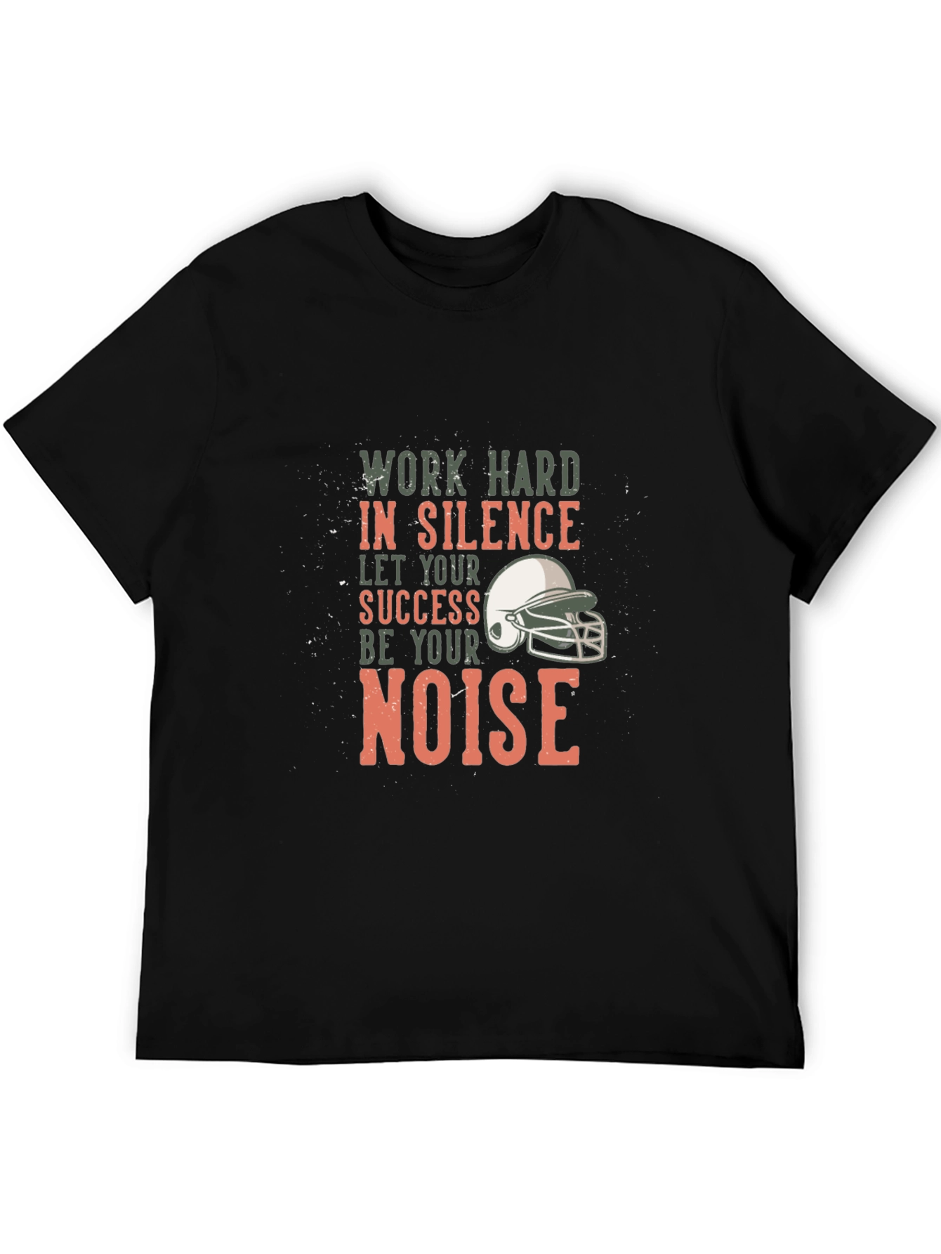 Work Hard in Silence Graphic T-Shirt