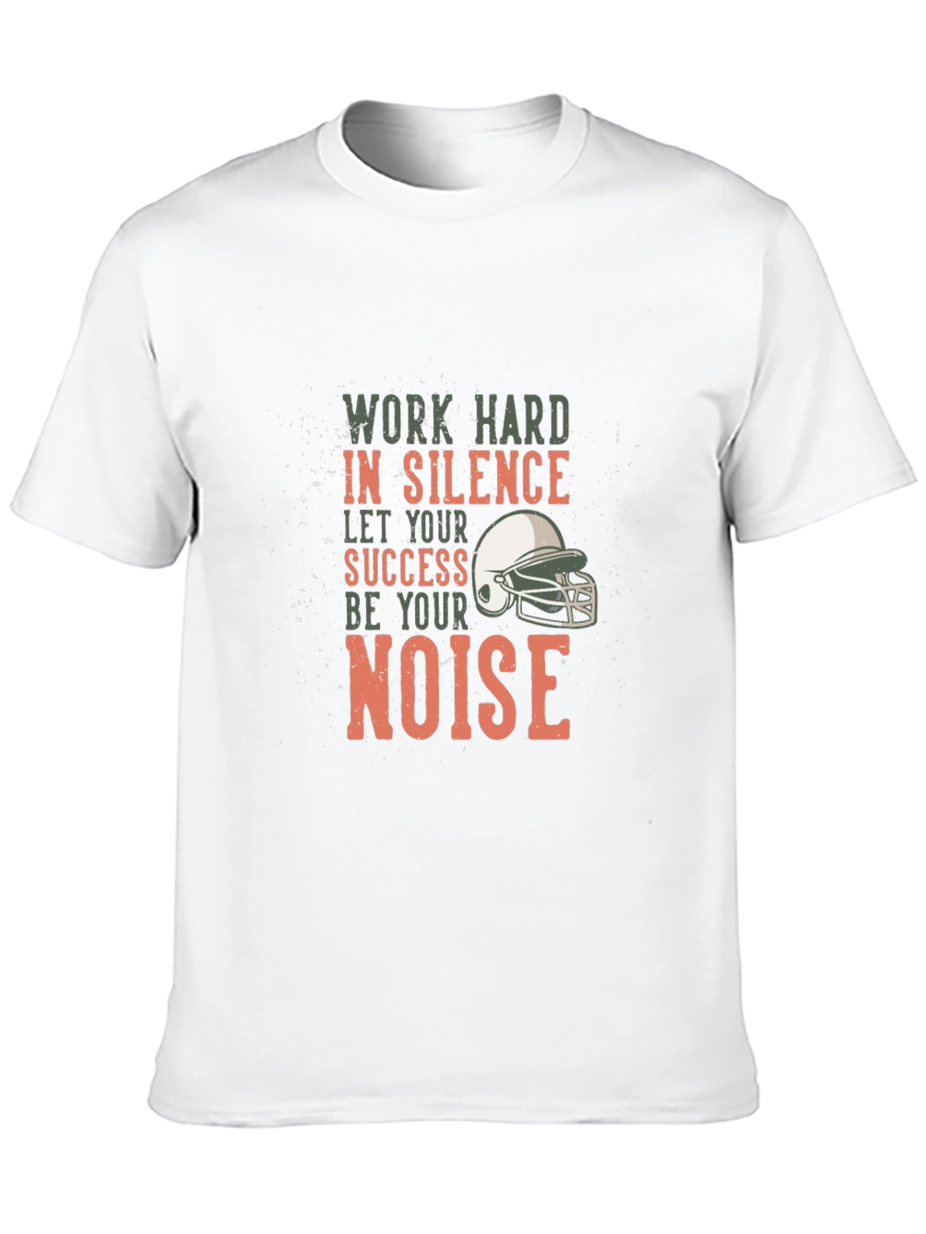 Work Hard in Silence Graphic T-Shirt