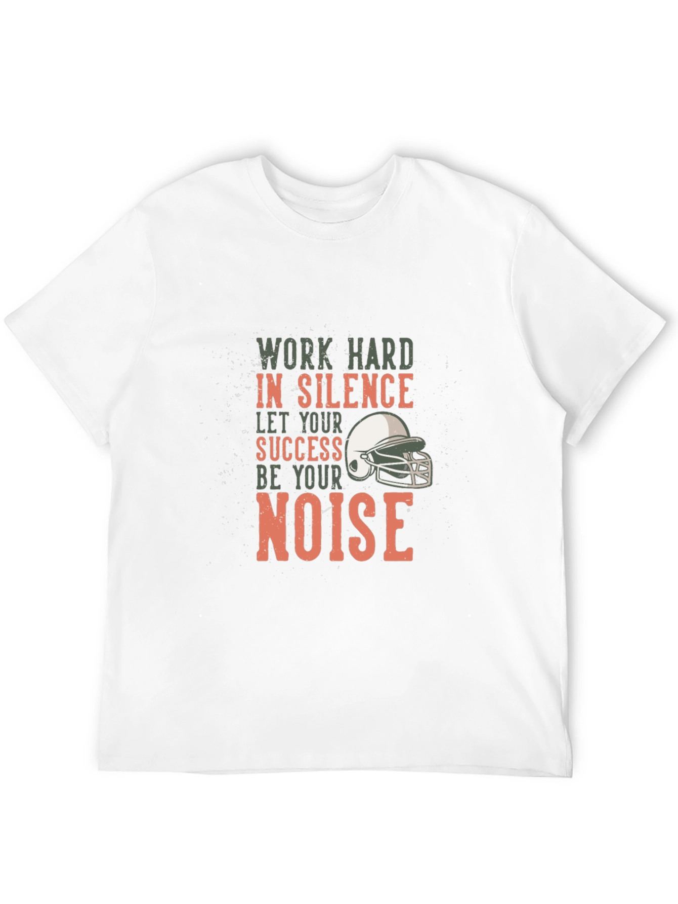 Work Hard in Silence Graphic T-Shirt