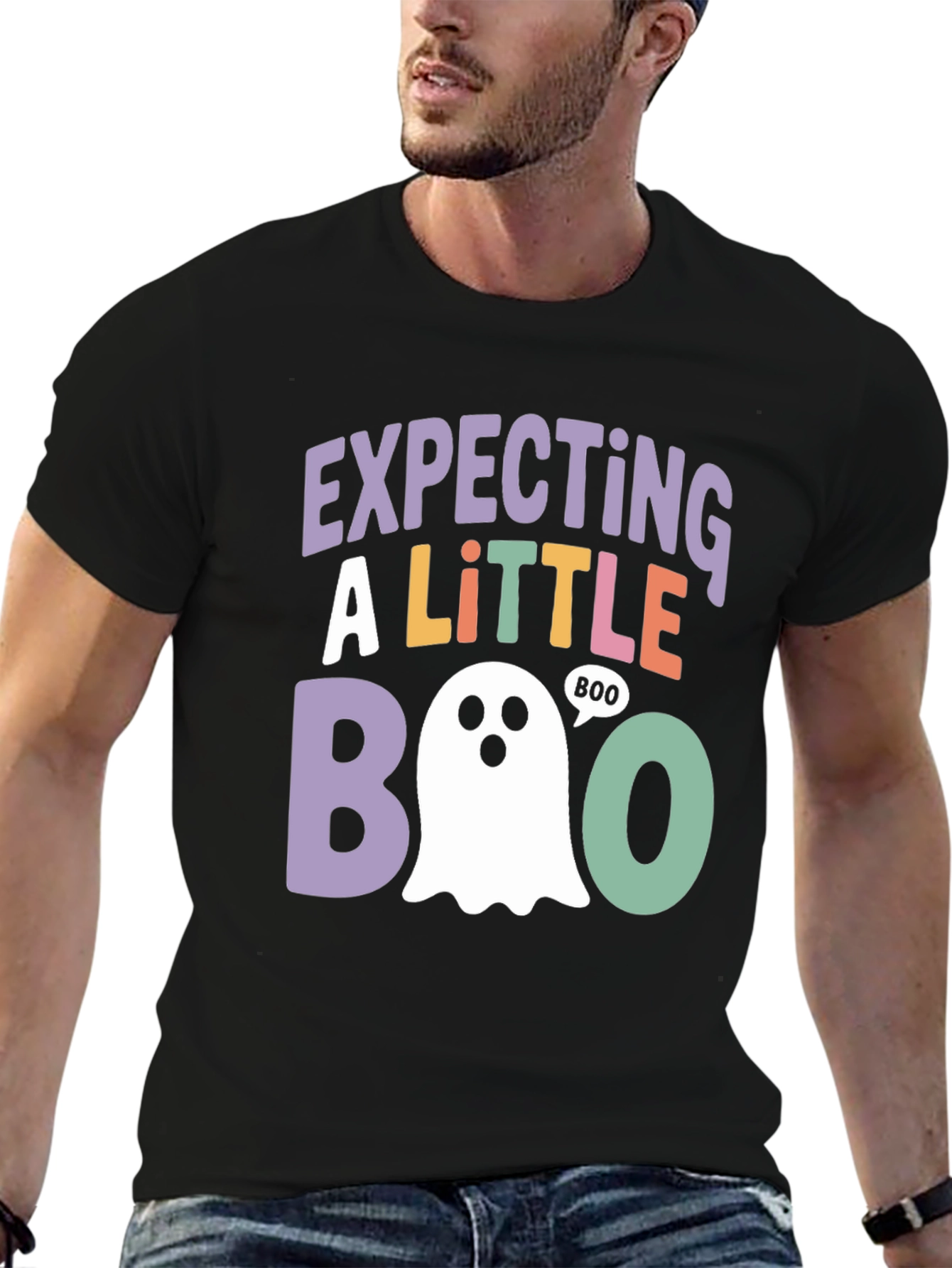 Expecting a Little Boo Halloween T-Shirt