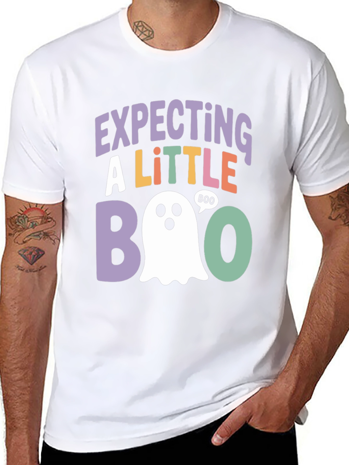 Expecting a Little Boo Halloween T-Shirt