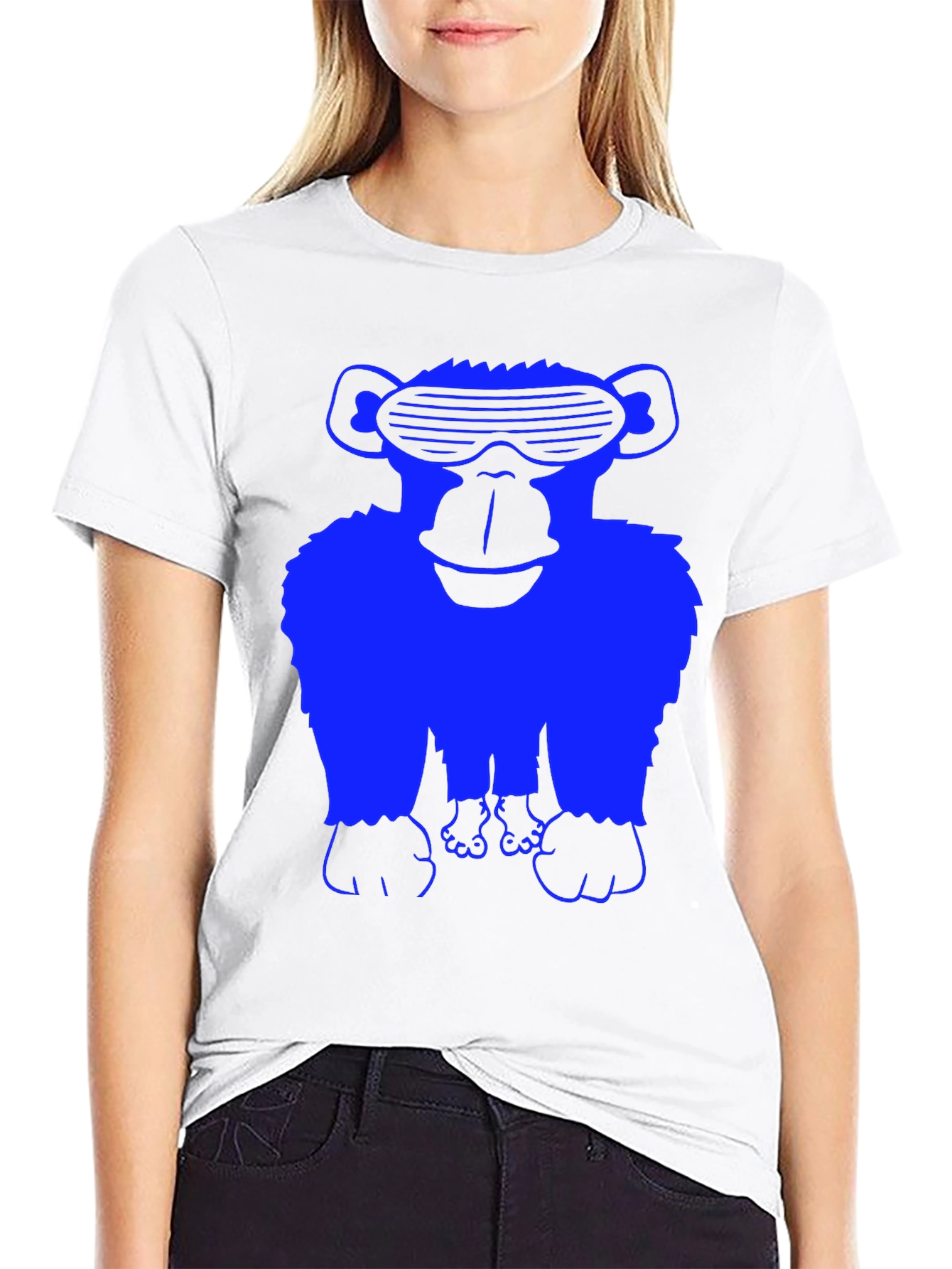 Cool Ape Graphic T-Shirt - Black