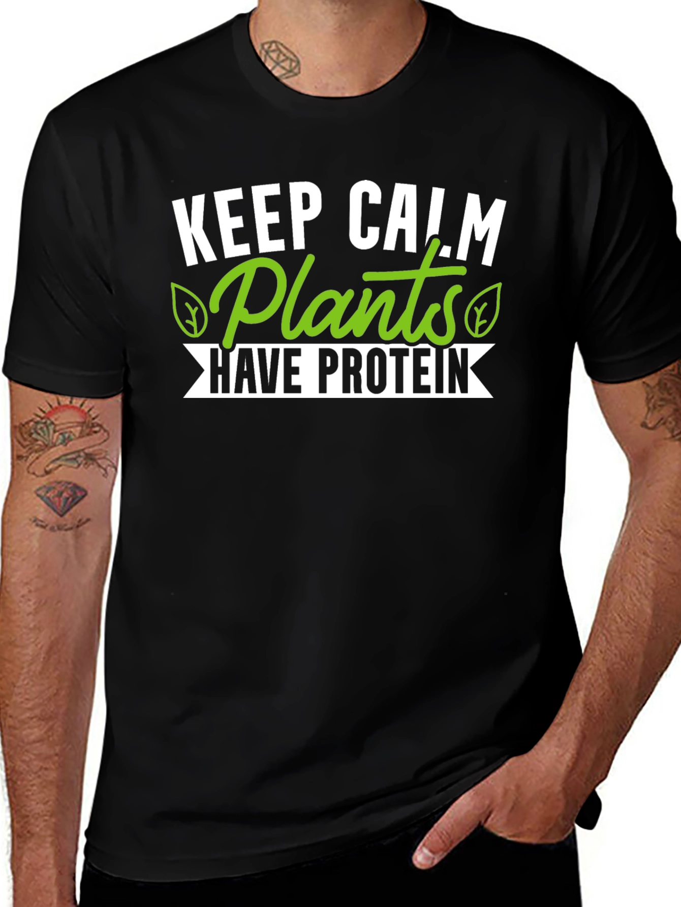 Vegan T-Shirt - Plants Have Protein Tee
