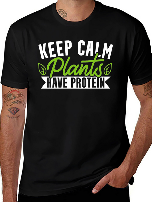 Vegan T-Shirt - Plants Have Protein Tee