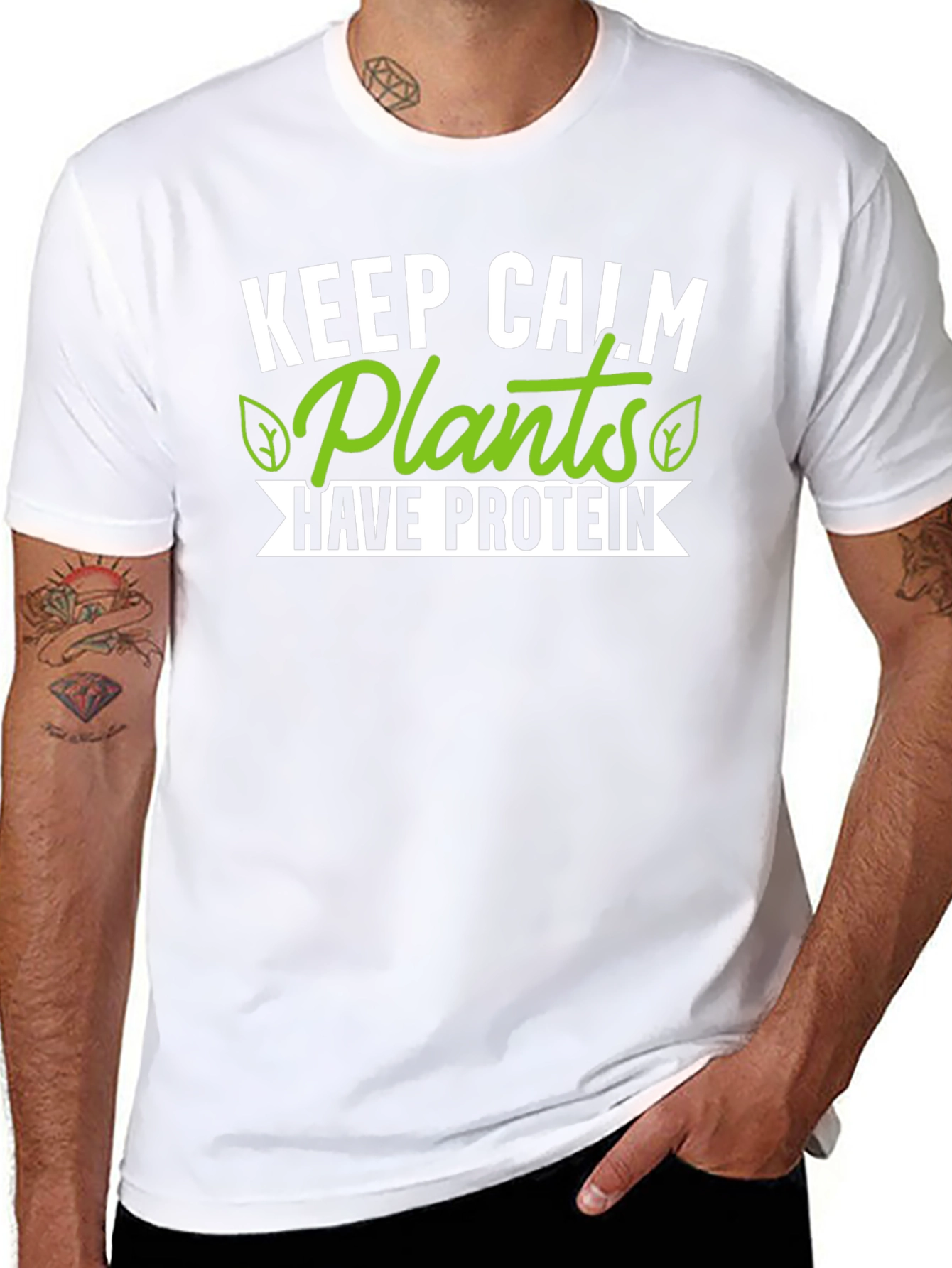 Vegan T-Shirt - Plants Have Protein Tee