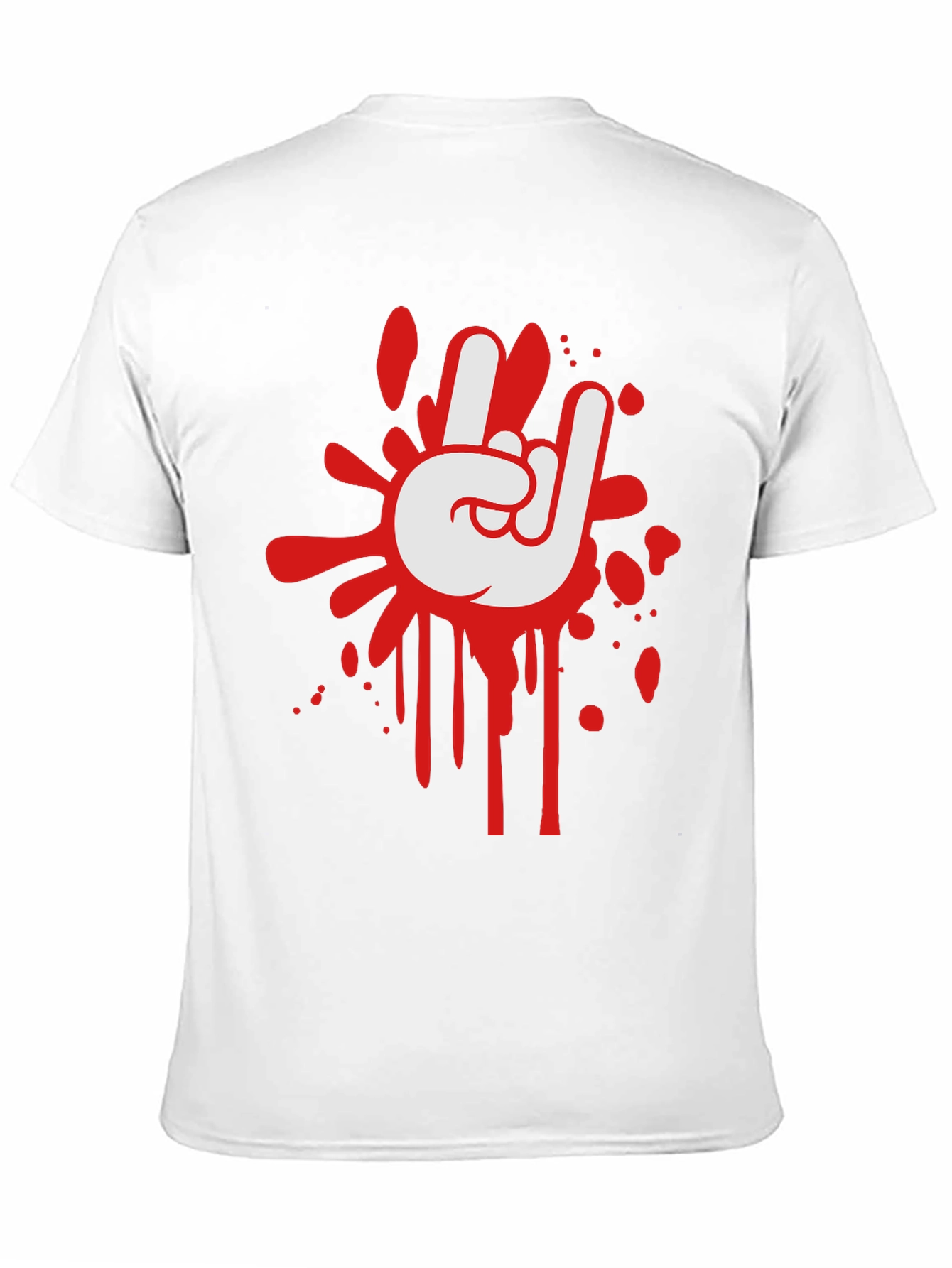 Rock On Graphic Black T-Shirt
