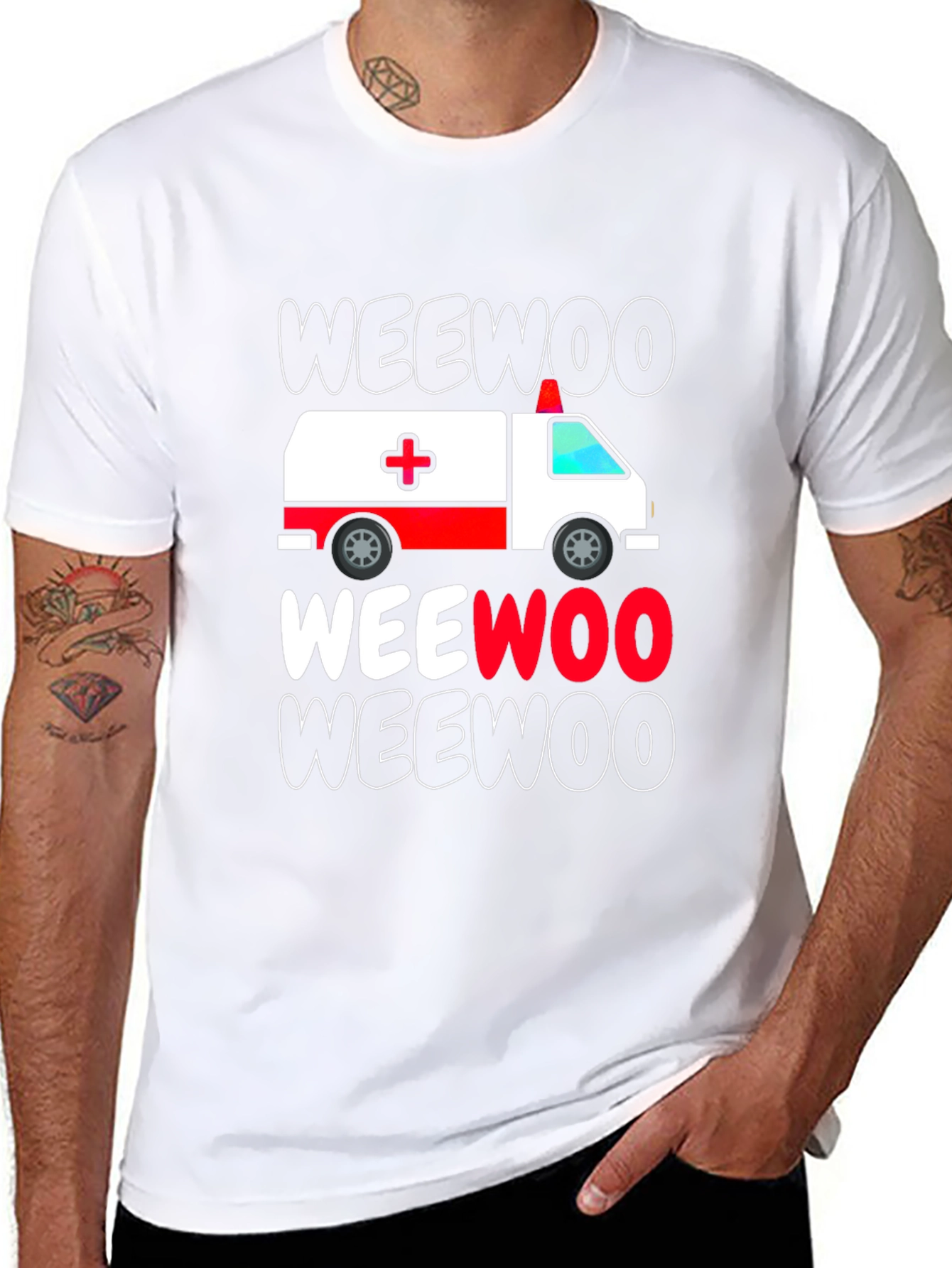 Wee Woo Ambulance Graphic Tee