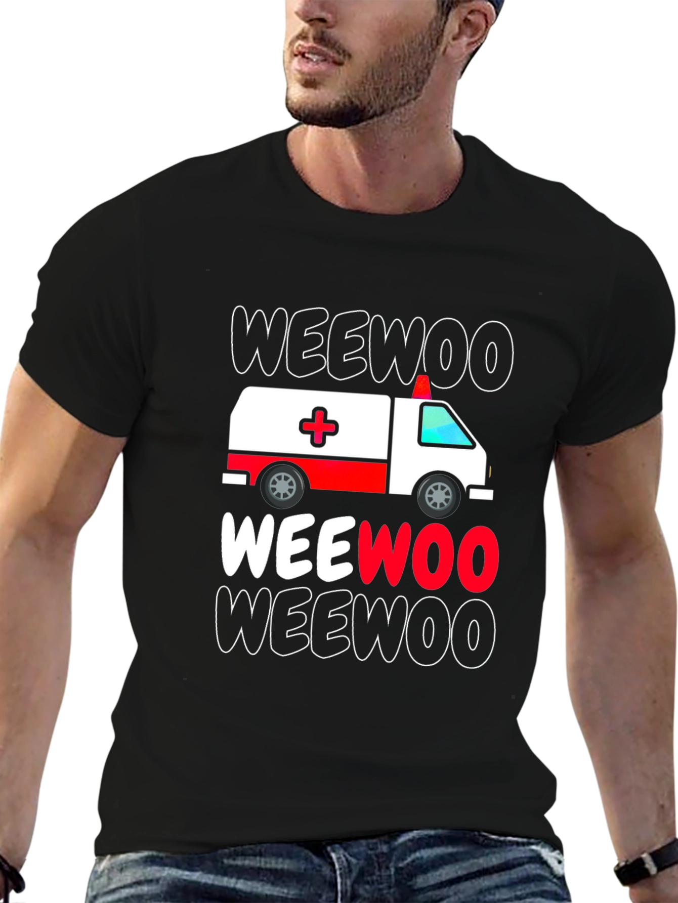Wee Woo Ambulance Graphic Tee