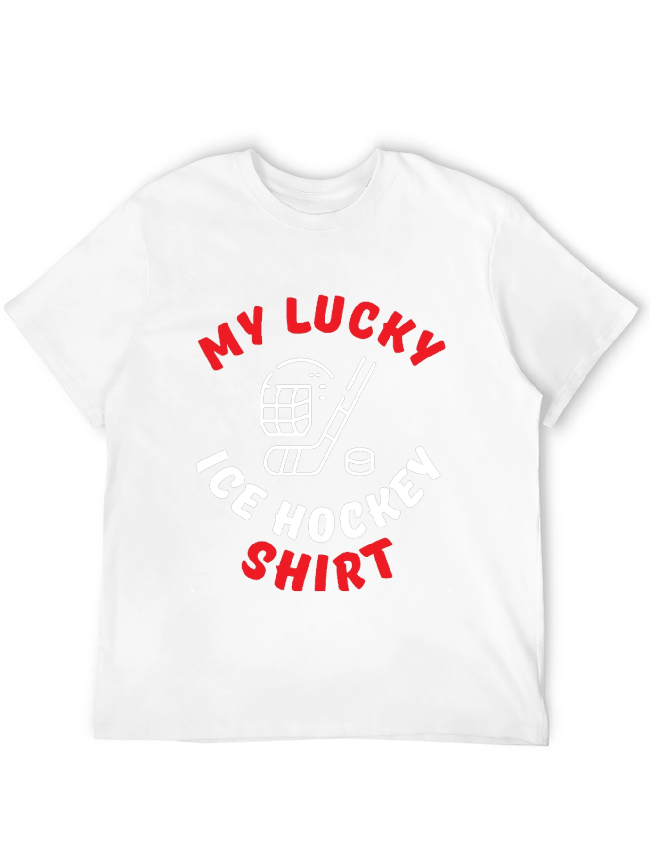 My Lucky Ice Hockey Shirt - Graphic Tee