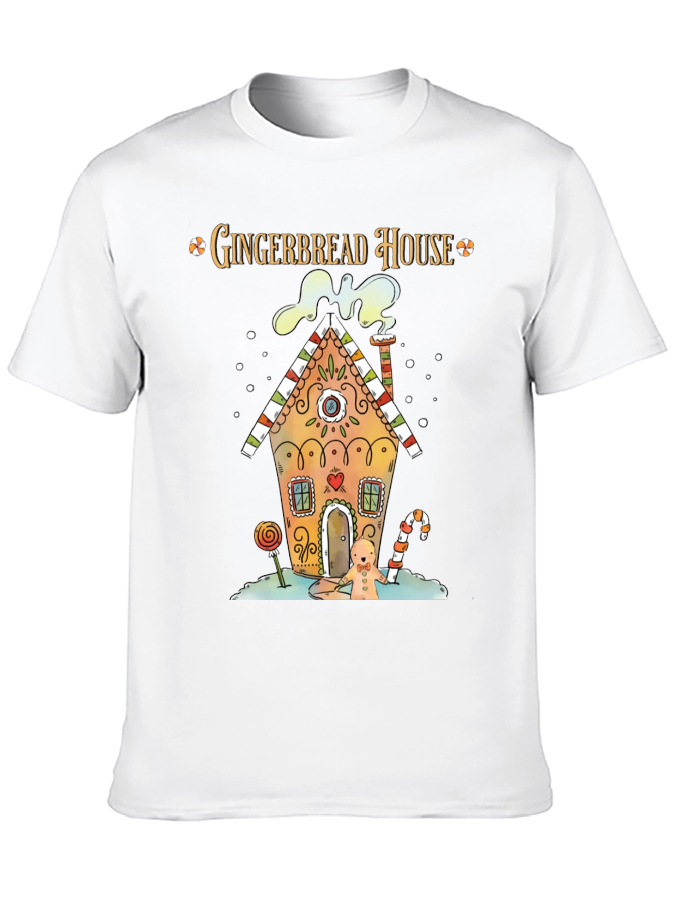 Gingerbread House Holiday T-Shirt