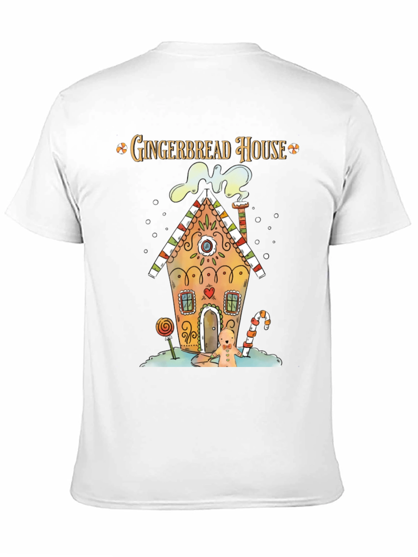 Gingerbread House Holiday T-Shirt