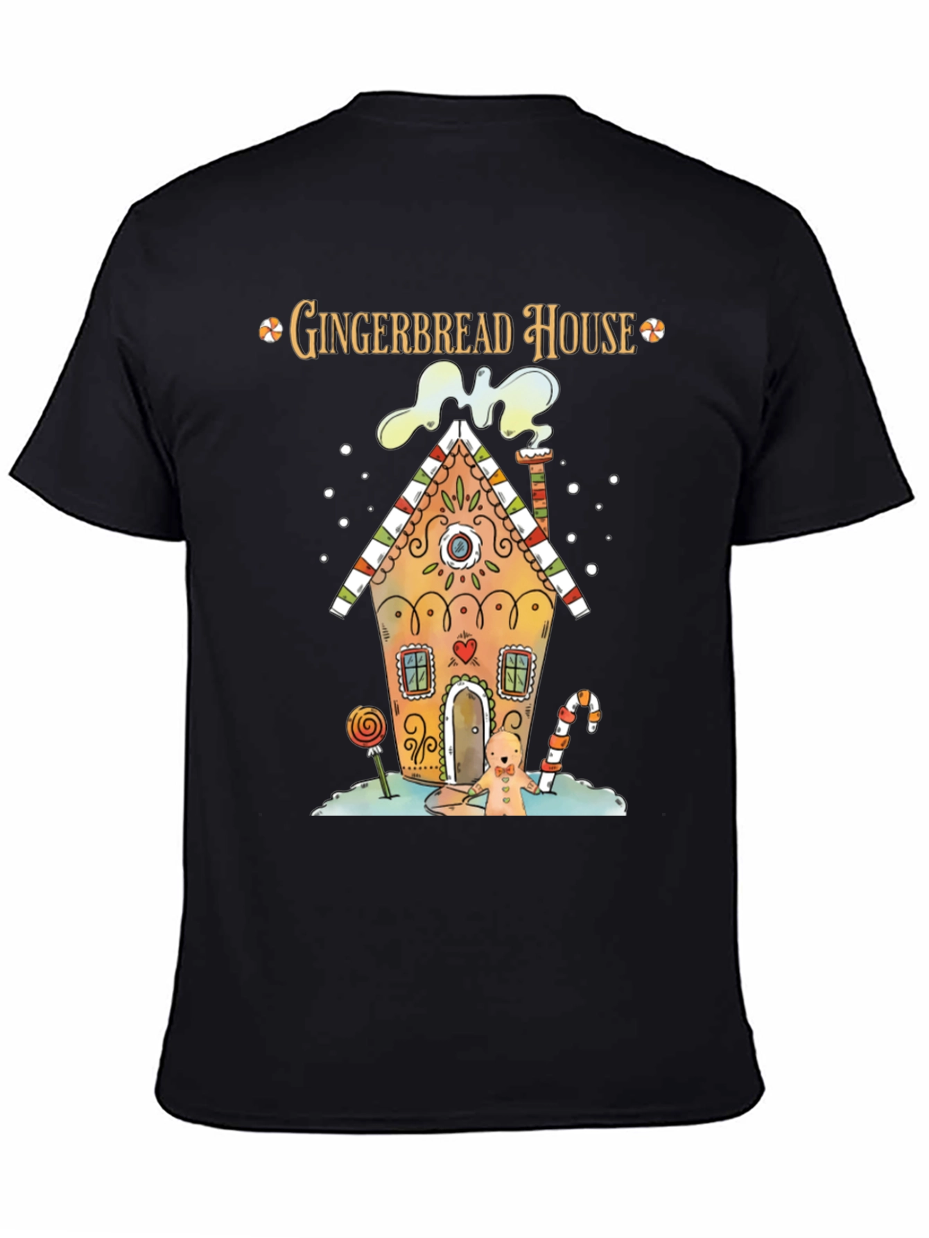 Gingerbread House Holiday T-Shirt