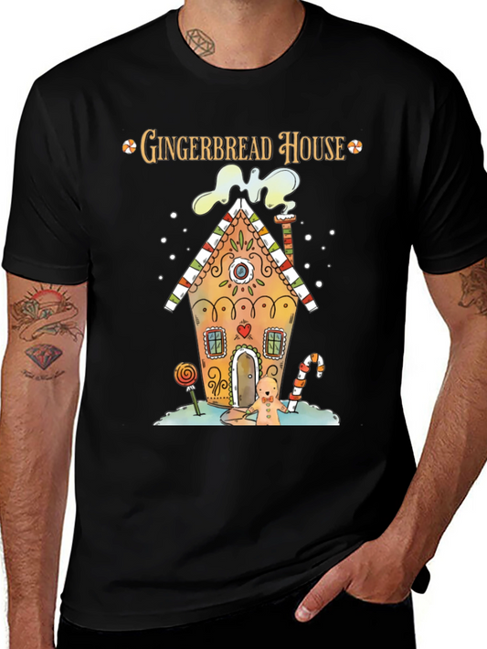 Gingerbread House Holiday T-Shirt