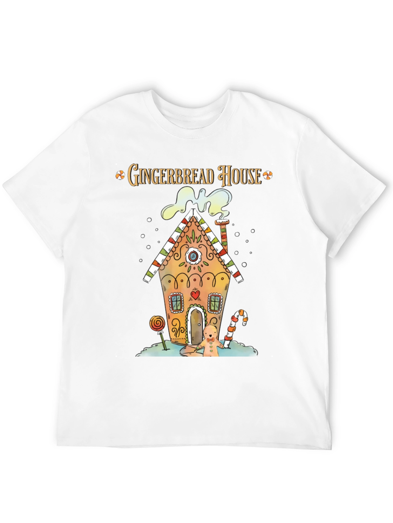 Gingerbread House Holiday T-Shirt