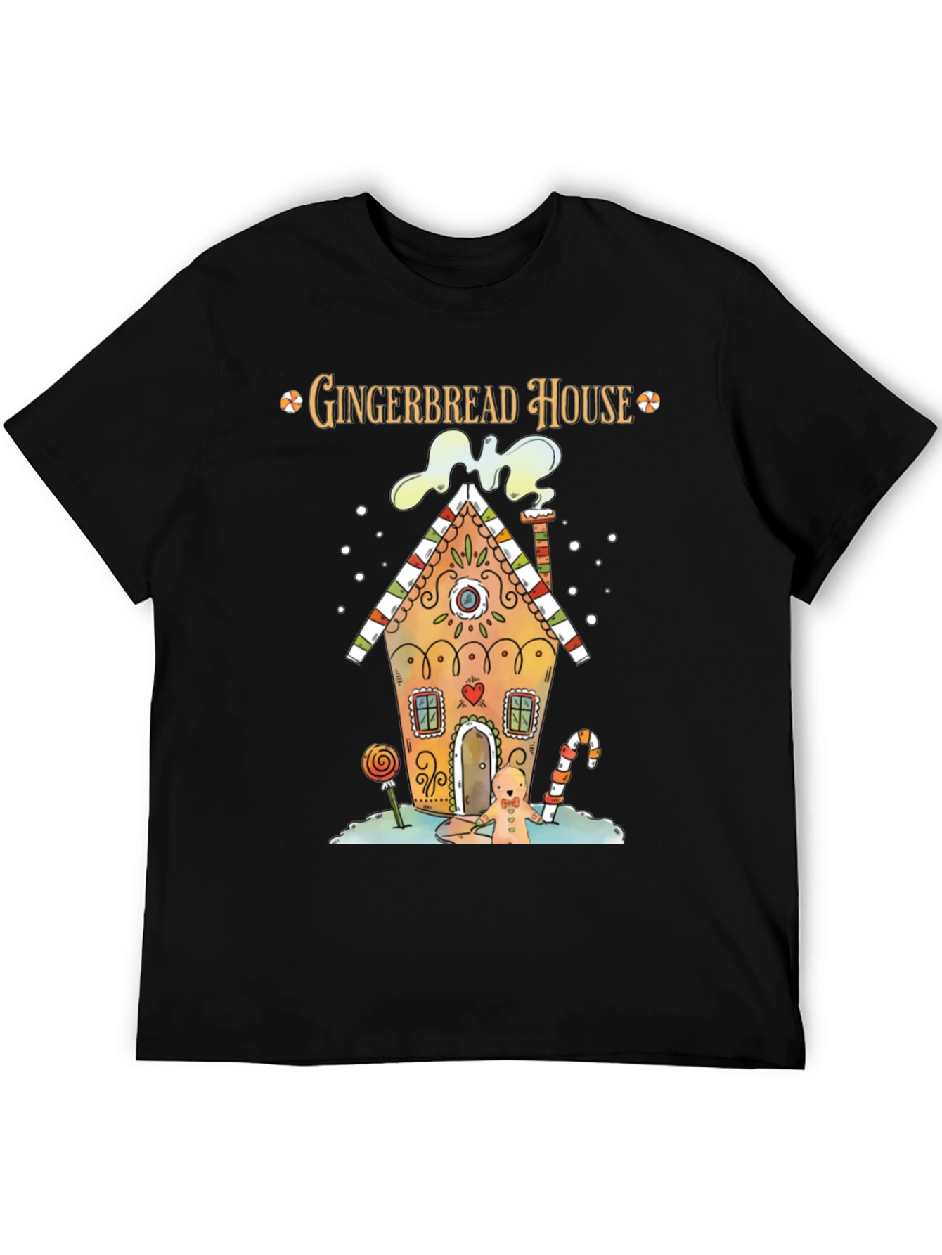 Gingerbread House Holiday T-Shirt