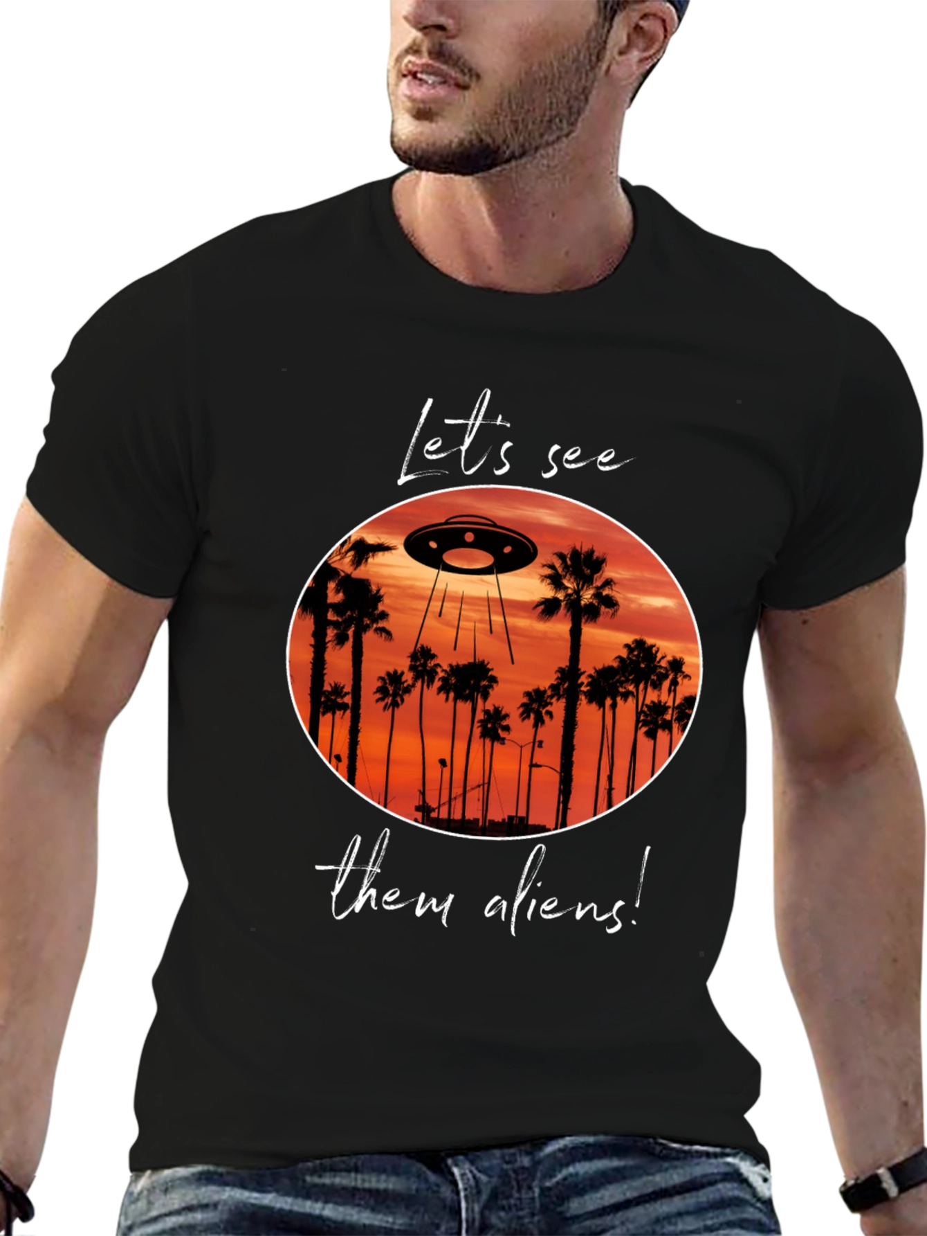 Lets See Them Aliens Graphic Tee