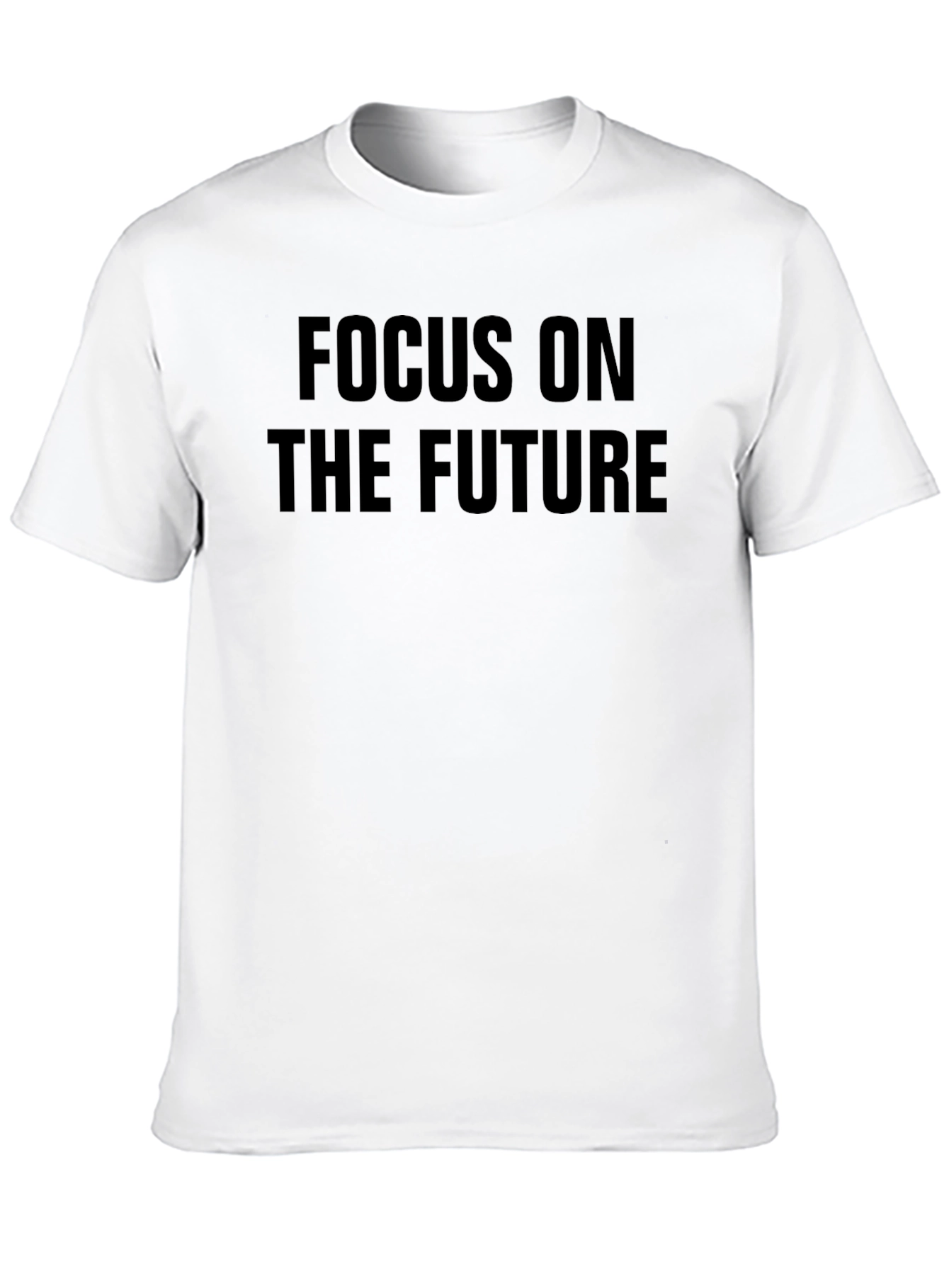 Focus on The Future Black Graphic Tee