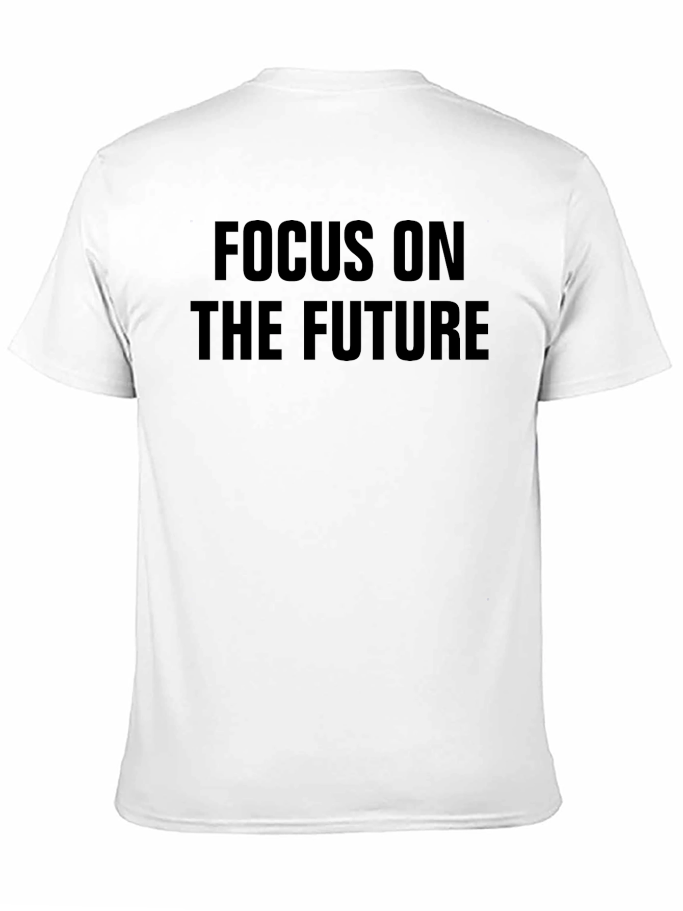 Focus on The Future Black Graphic Tee