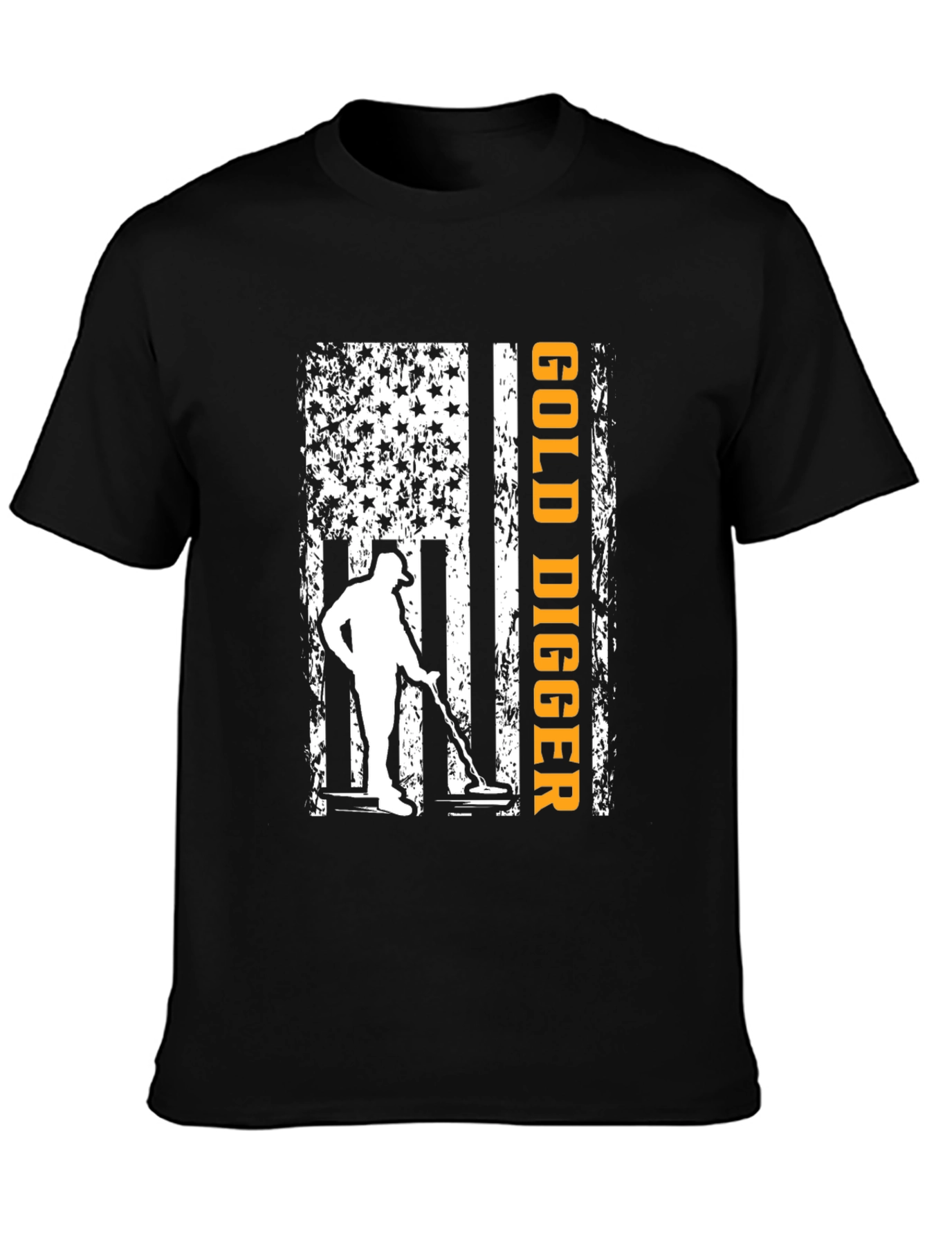Gold Digger USA Flag T-Shirt