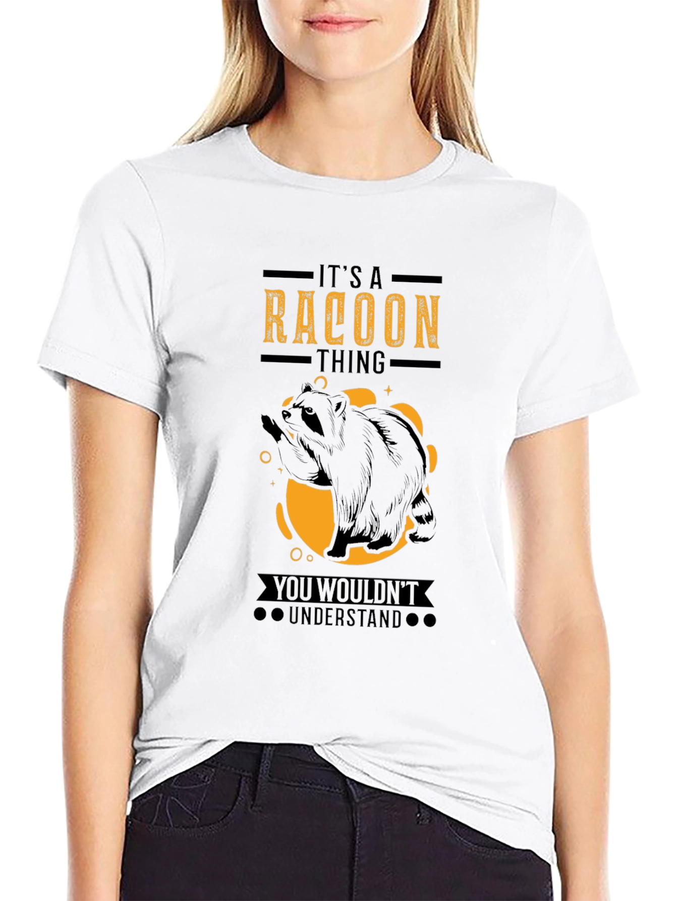 Its a Raccoon Thing Funny Graphic T-Shirt
