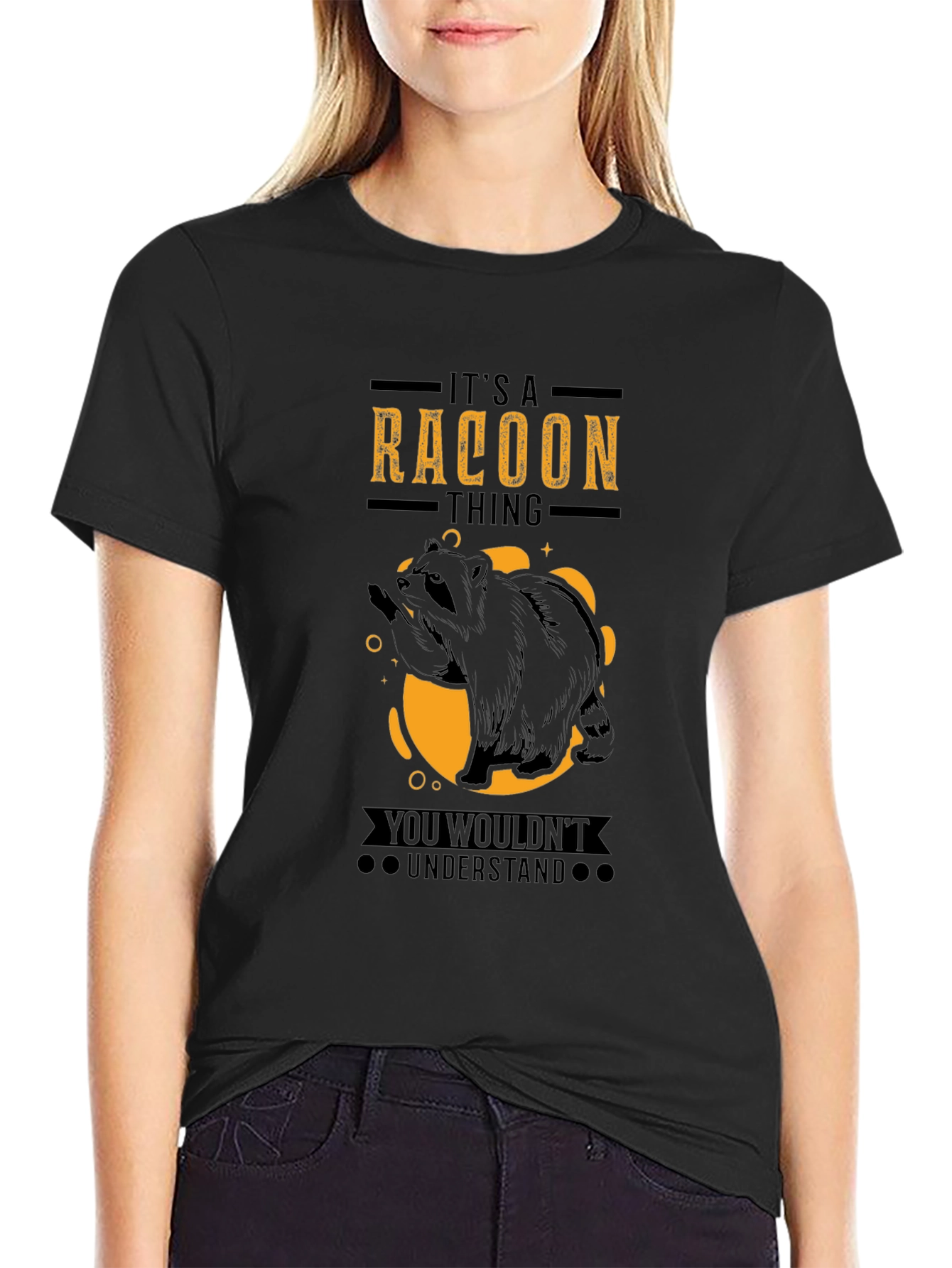 Its a Raccoon Thing Funny Graphic T-Shirt