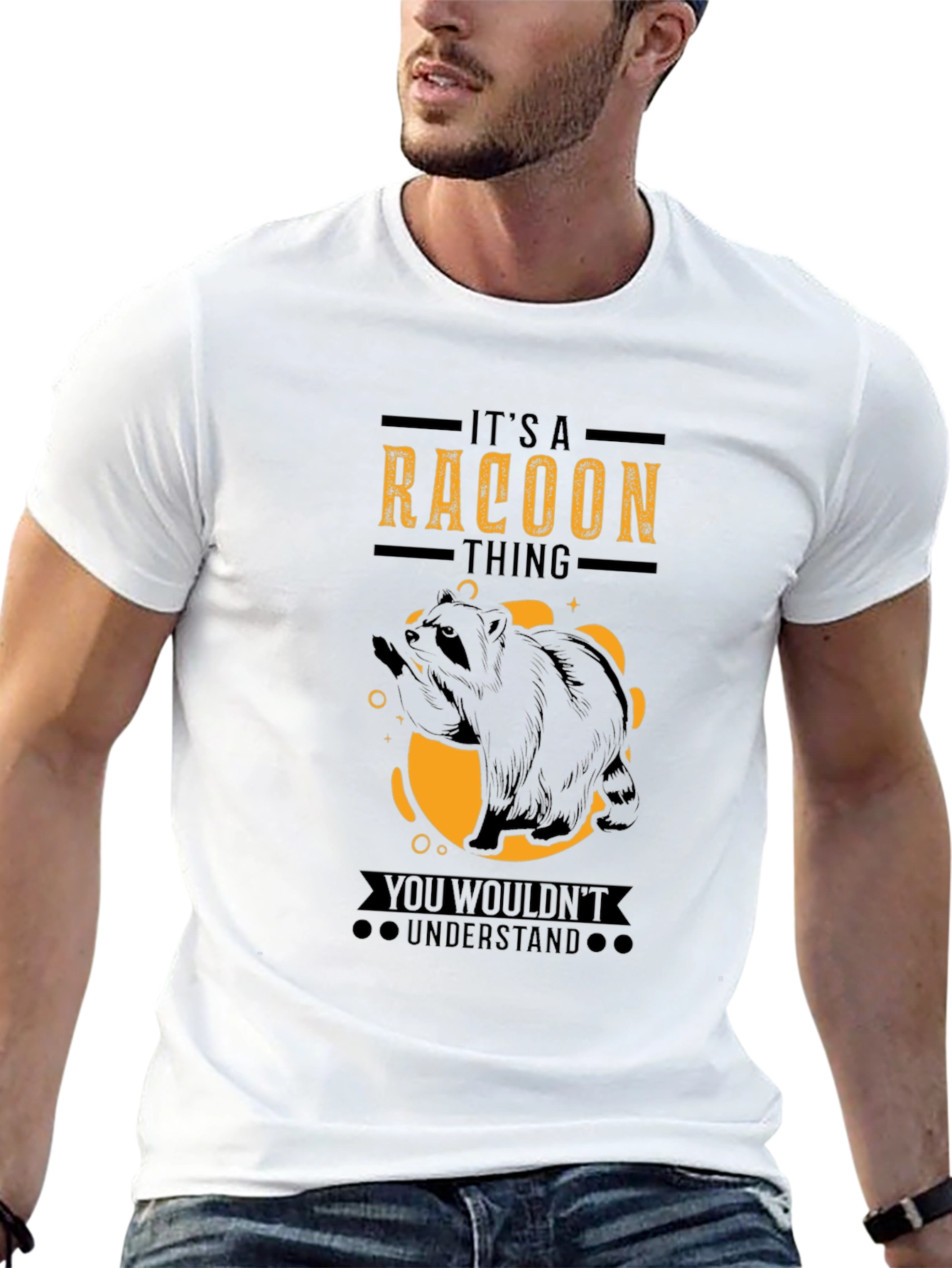 Its a Raccoon Thing Funny Graphic T-Shirt