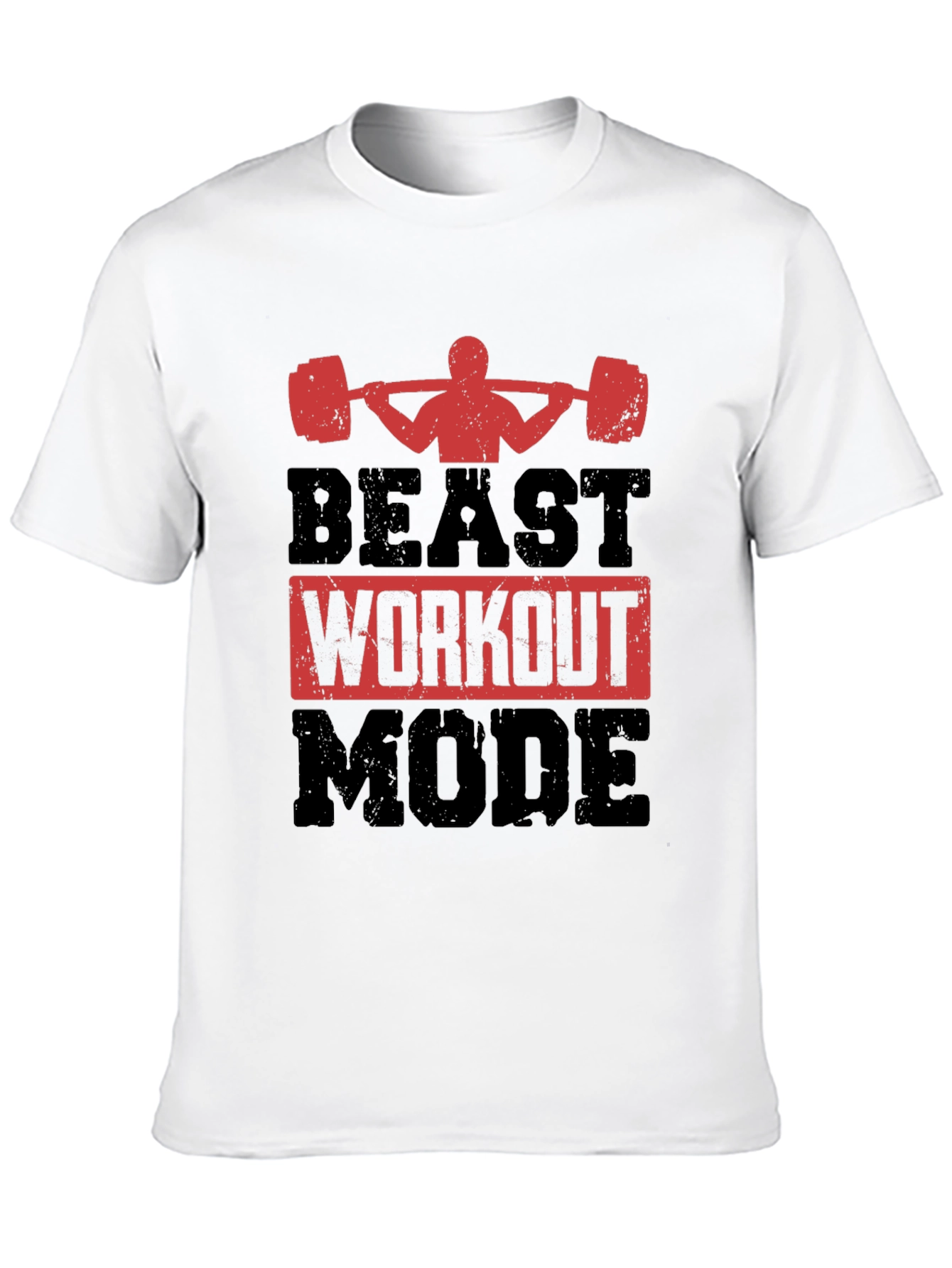 Beast Workout Mode T-Shirt - Gym Motivation