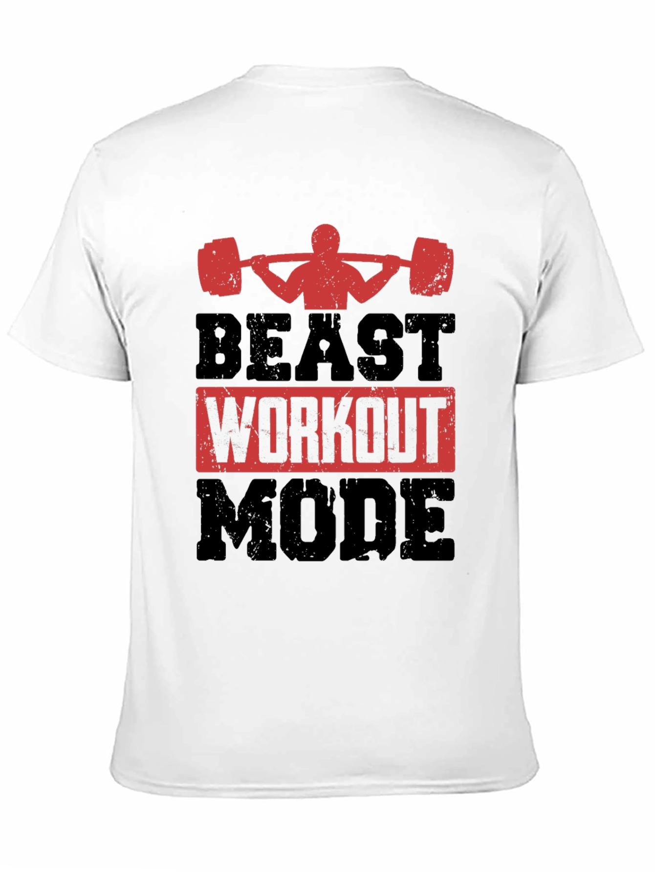 Beast Workout Mode T-Shirt - Gym Motivation
