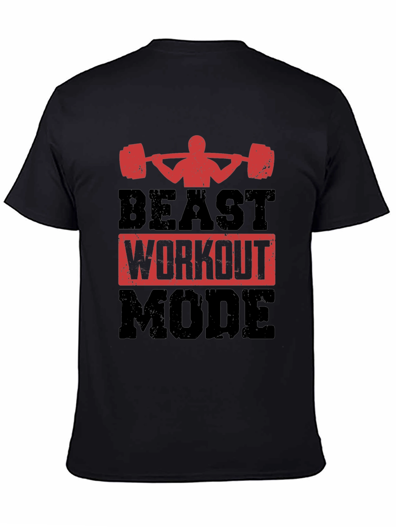 Beast Workout Mode T-Shirt - Gym Motivation